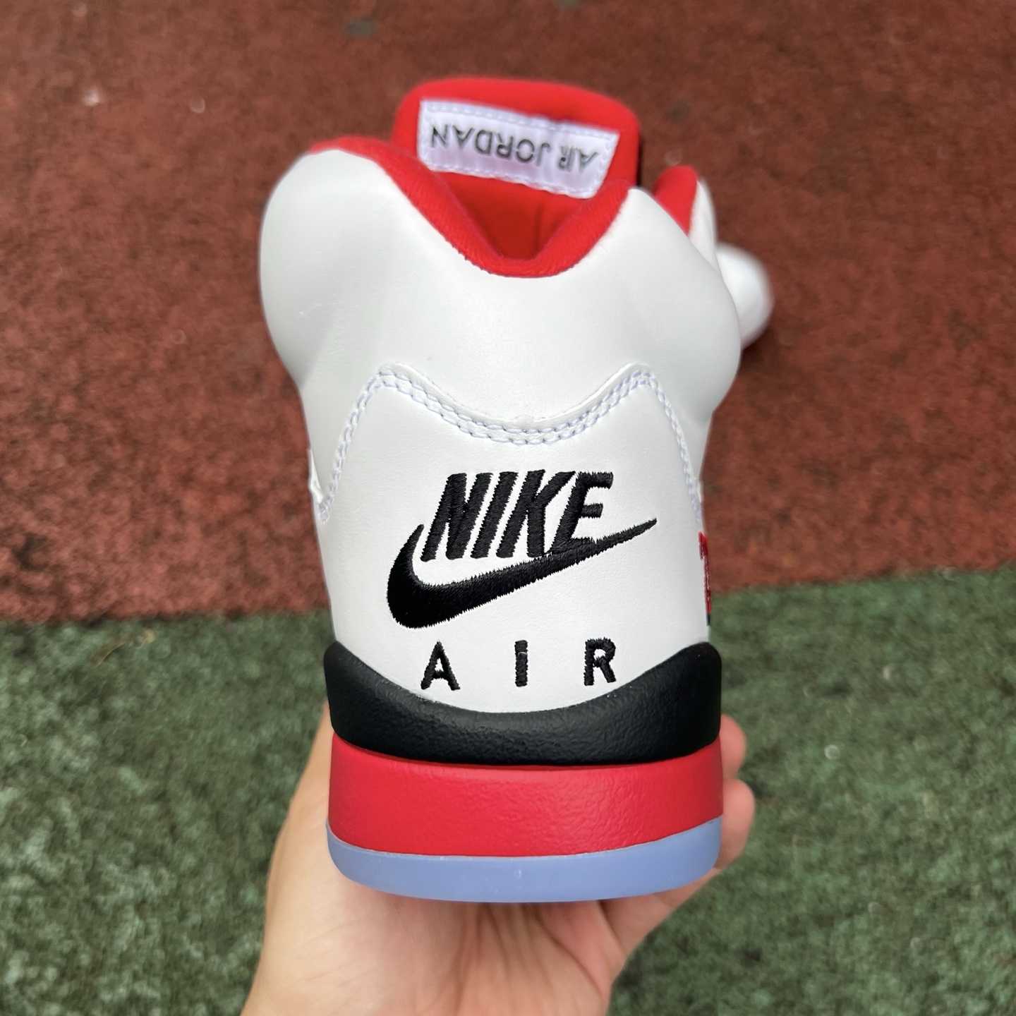 Air Jordan 5 “Fire Red Black Tongue” HQ7978-101 - DesignerGu