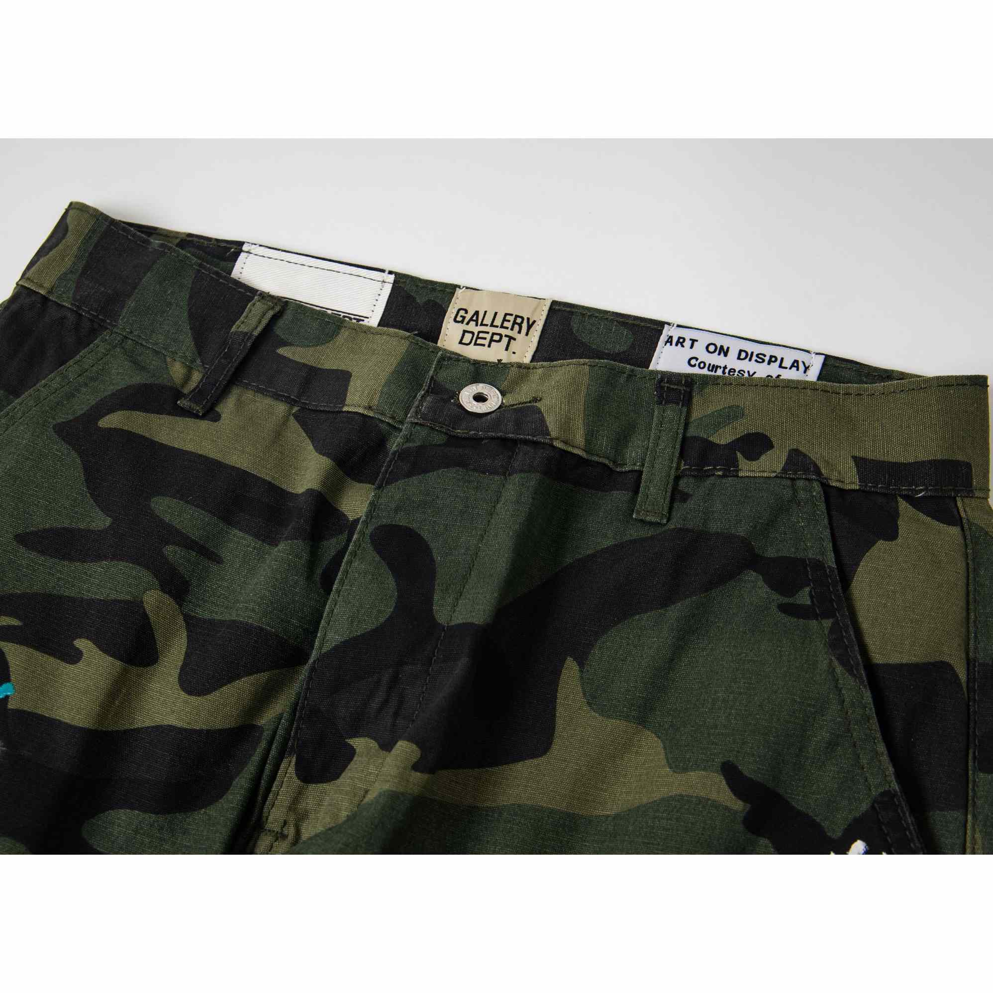 Gallery Dept. Camo Flares Denim - DesignerGu