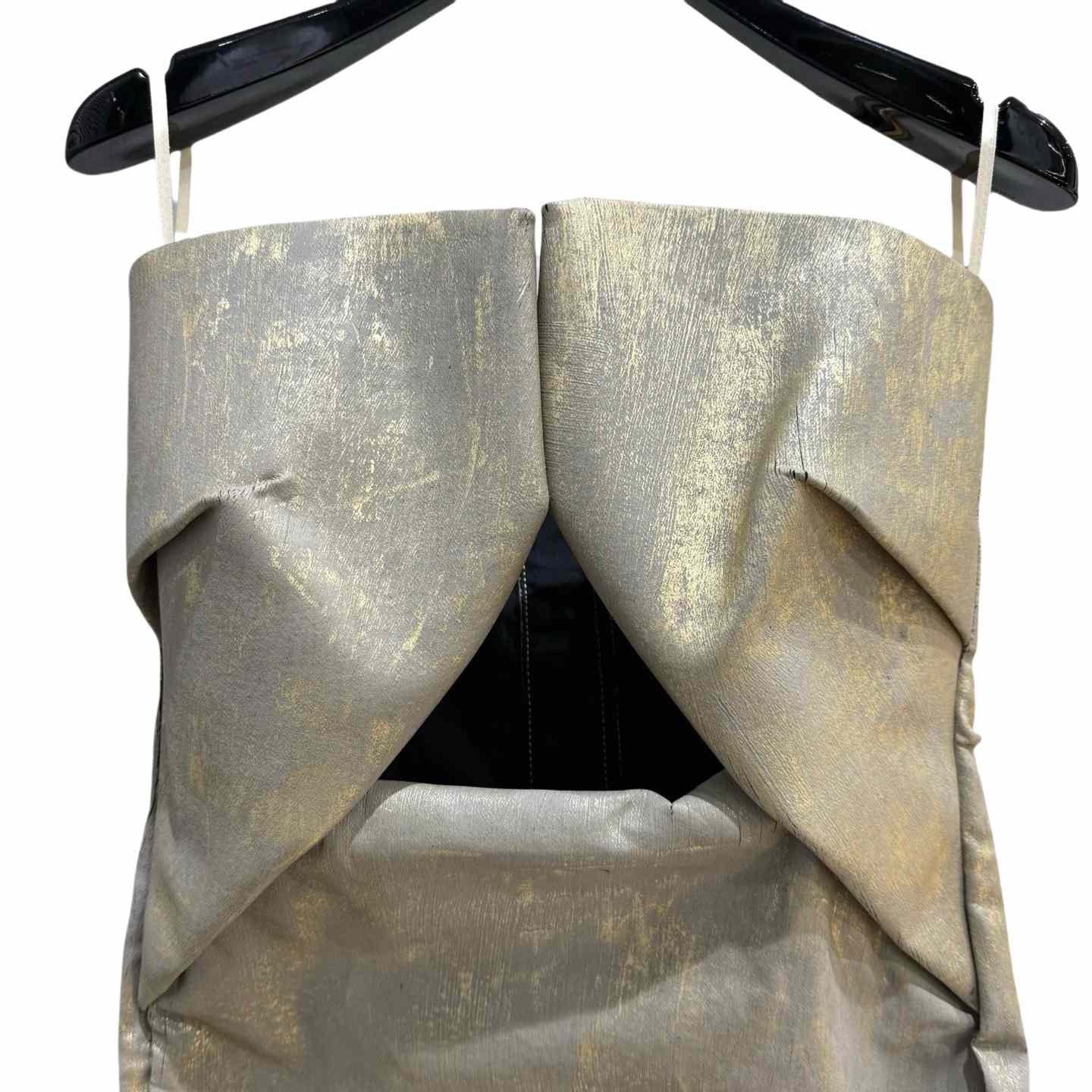 Rick Owens Gold Dress Prong Mini - DesignerGu