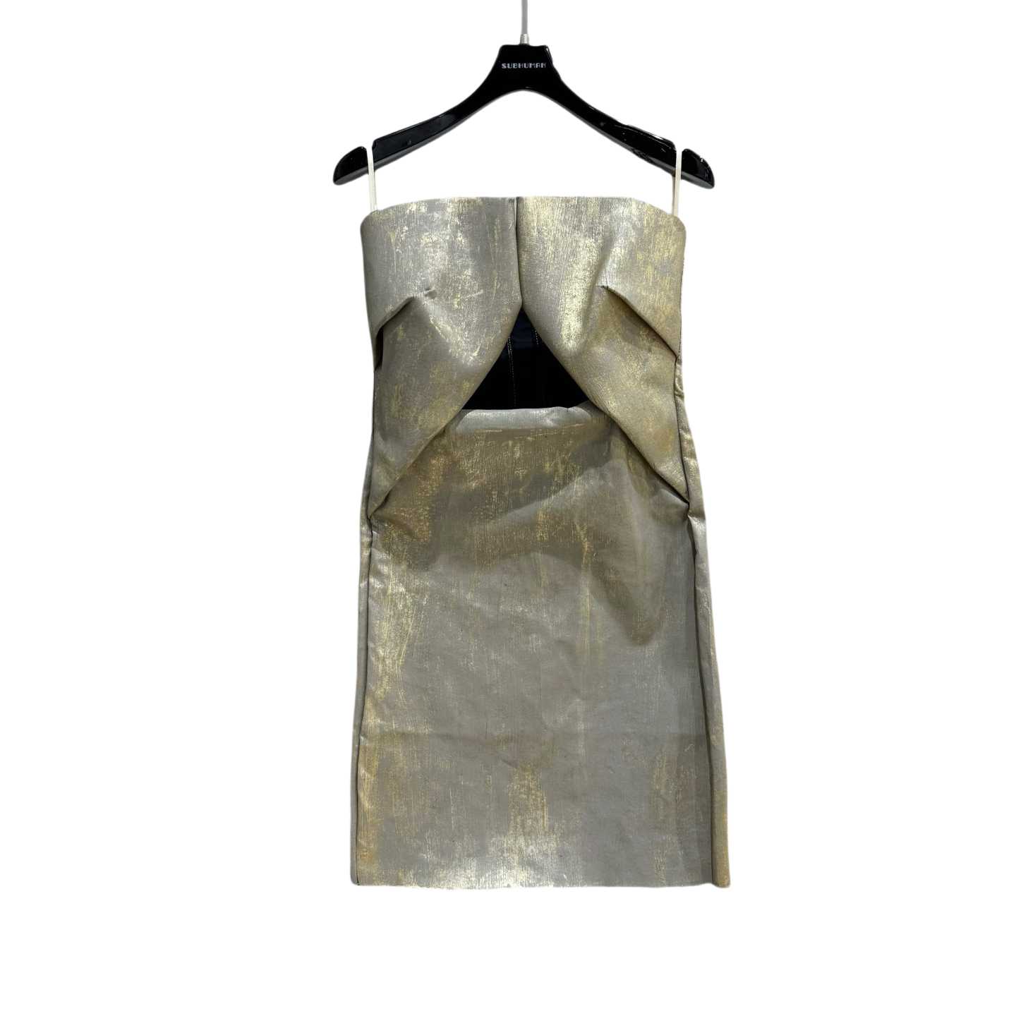 Rick Owens Gold Dress Prong Mini - DesignerGu