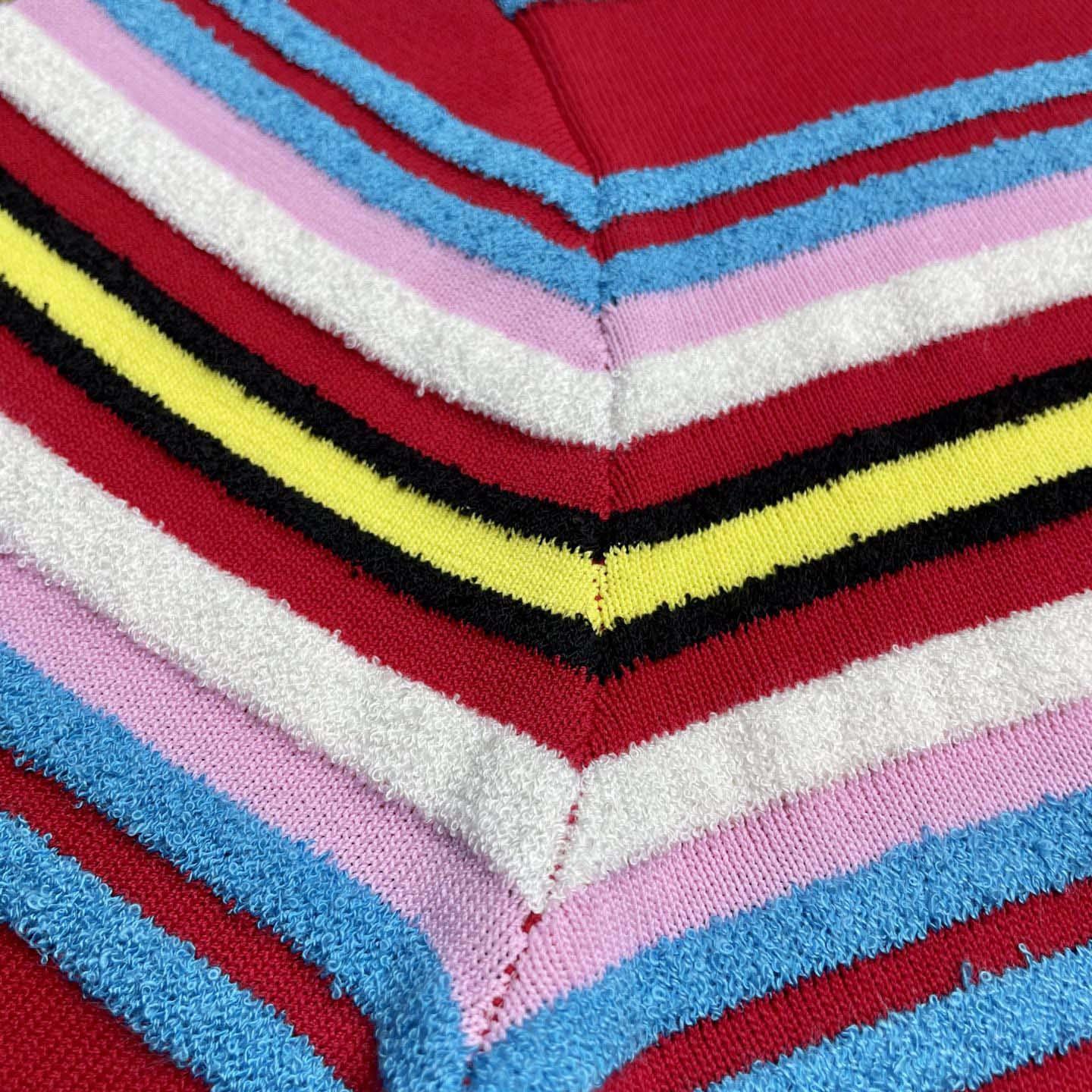 Casablanca Stripe Polo Shirt   D0097 - DesignerGu