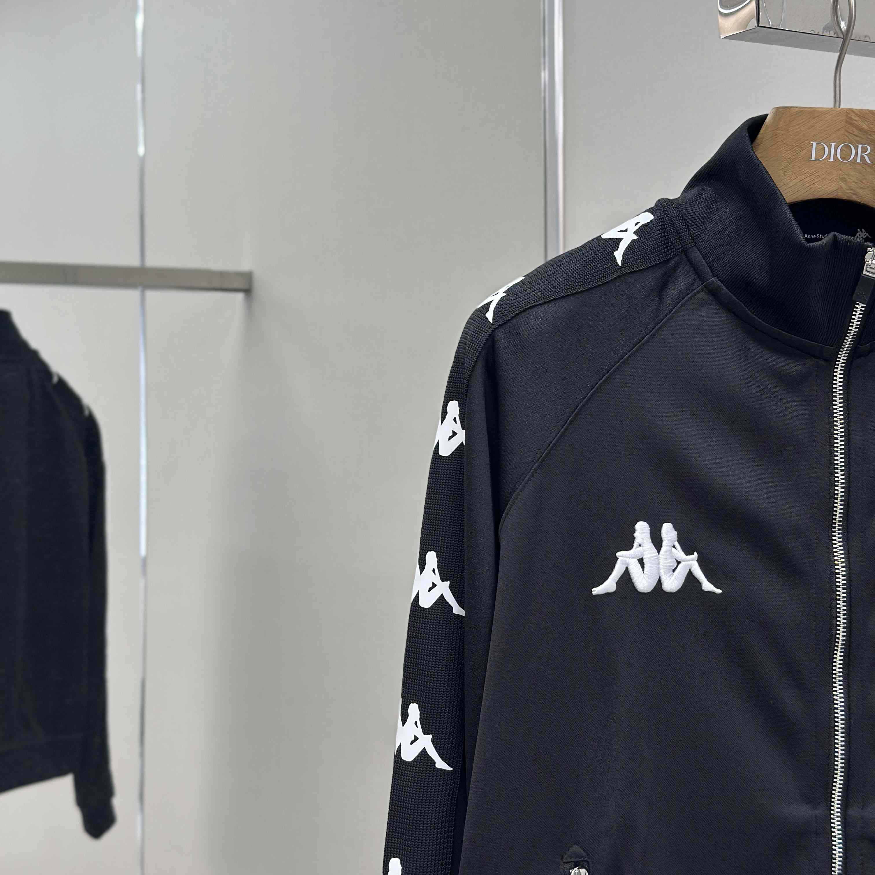 Acne Studios Zipper Sweater - Acne Studios x Kappa - DesignerGu