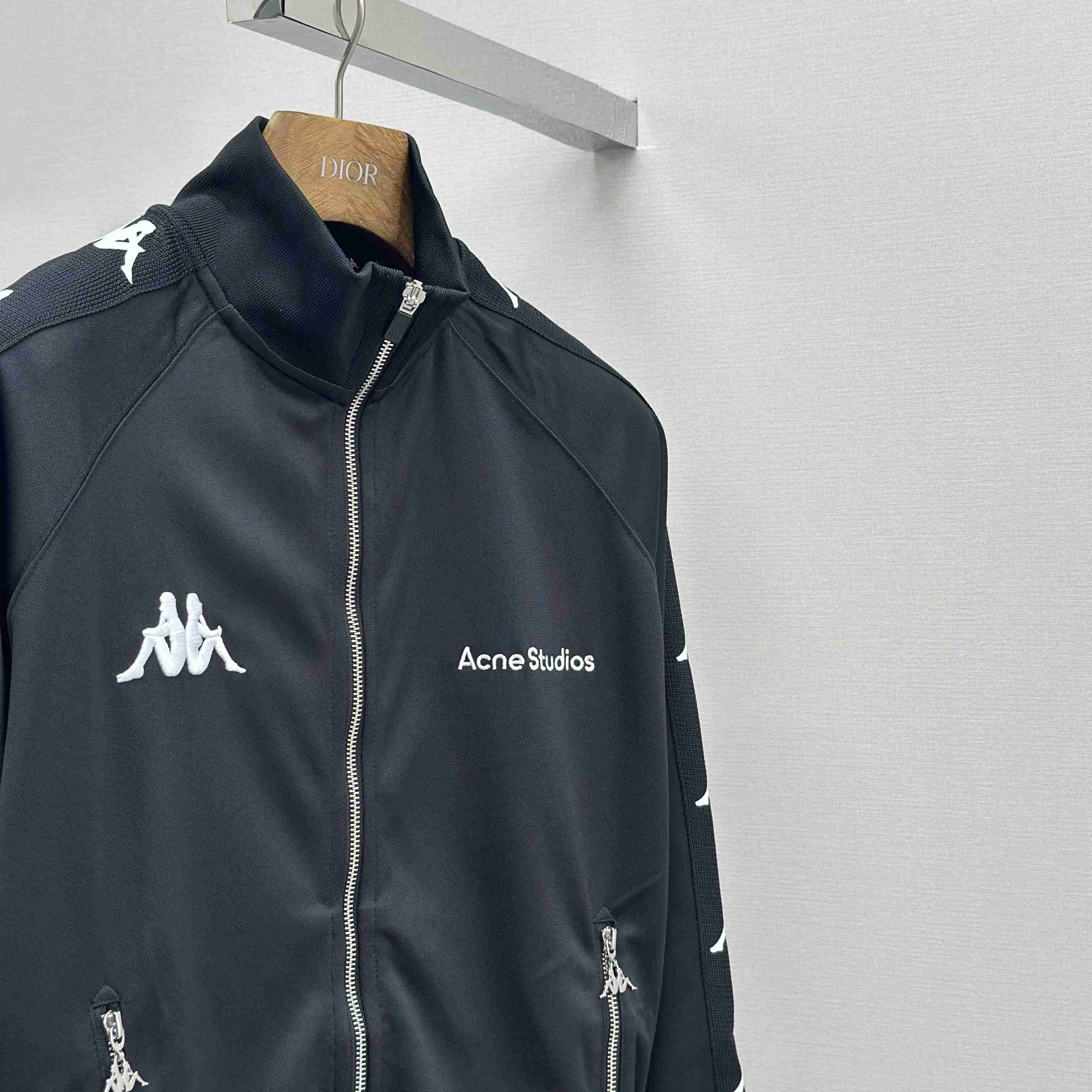 Acne Studios Zipper Sweater - Acne Studios x Kappa - DesignerGu