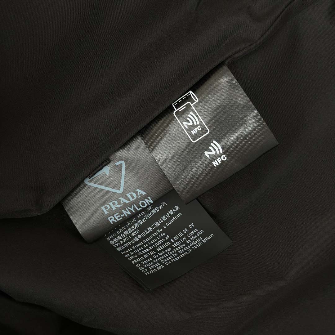 Prada Black Re-nylon Hooded Jacket - DesignerGu