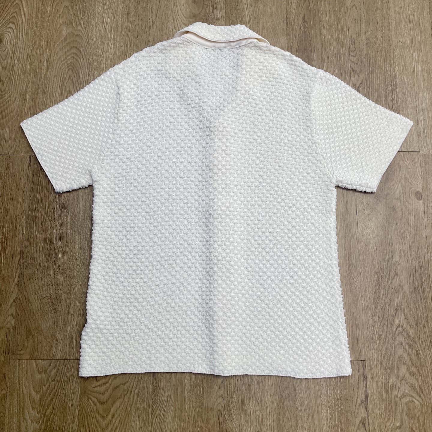 Casablanca Summer Textured-Knit Shirt   D0090 - DesignerGu