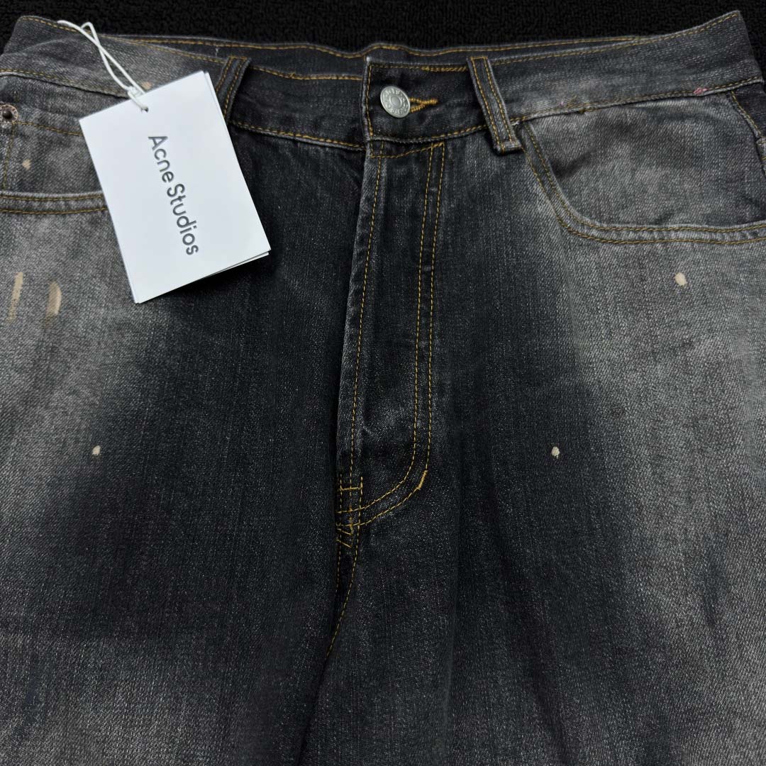 Acne Studios Denim Shorts - Loose Fit  - DesignerGu