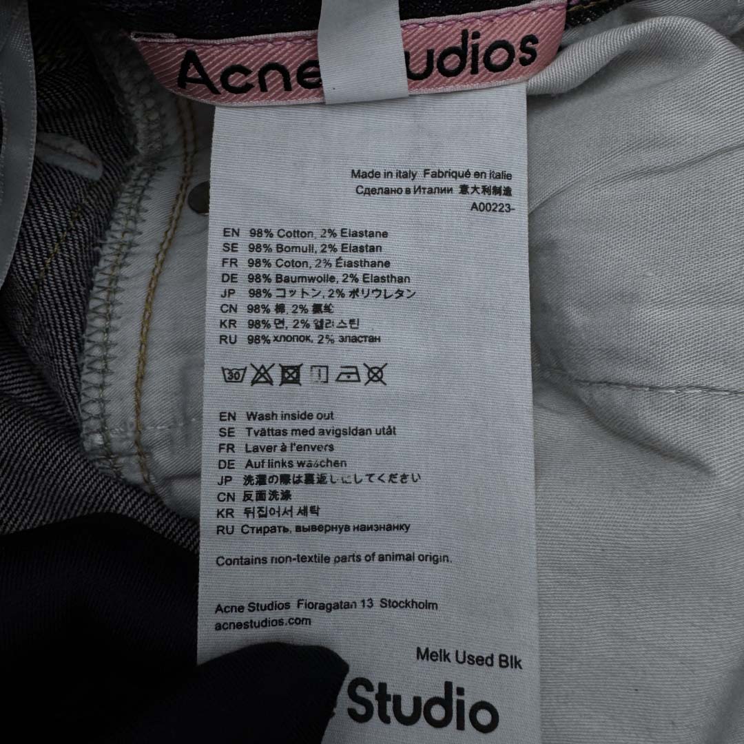 Acne Studios Denim Shorts - Loose Fit  - DesignerGu