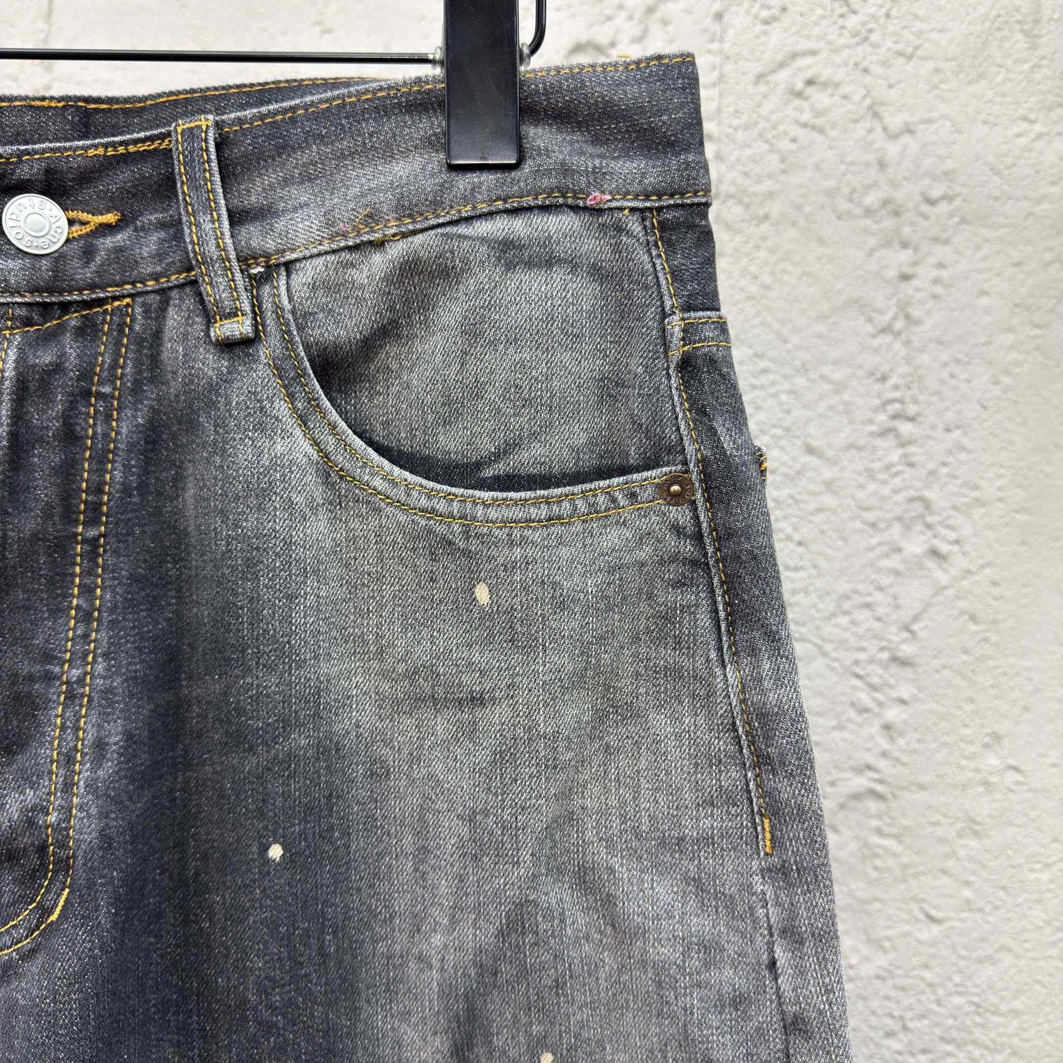 Acne Studios Denim Shorts - Loose Fit  - DesignerGu