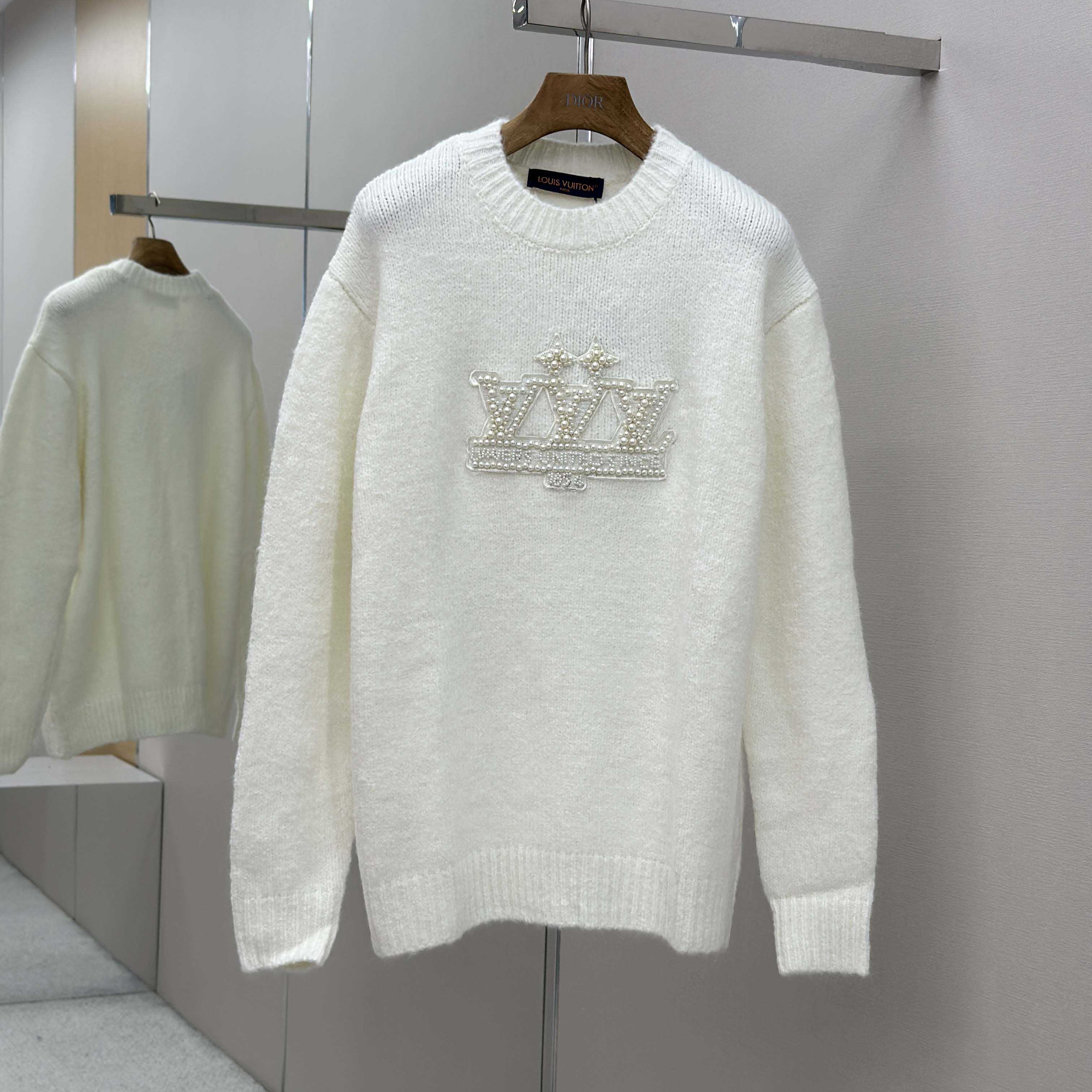 Louis Vuitton Embellished Silk Pullover - DesignerGu