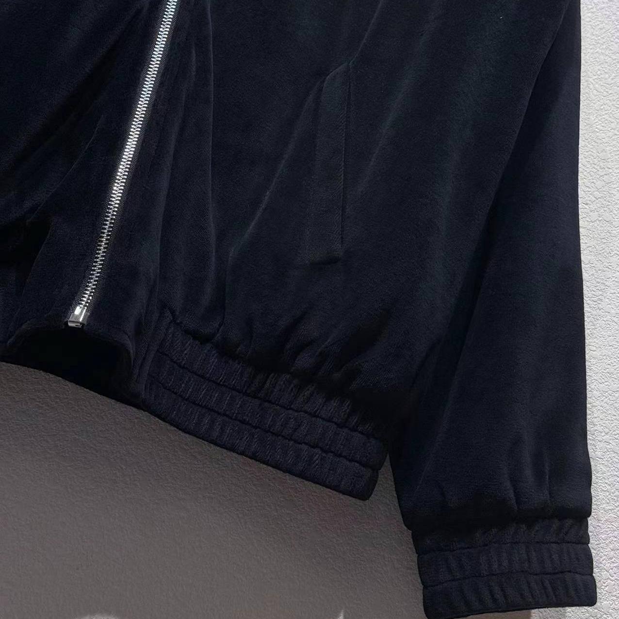 Celine Tracksuit Jacket In Velvet Jersey - DesignerGu