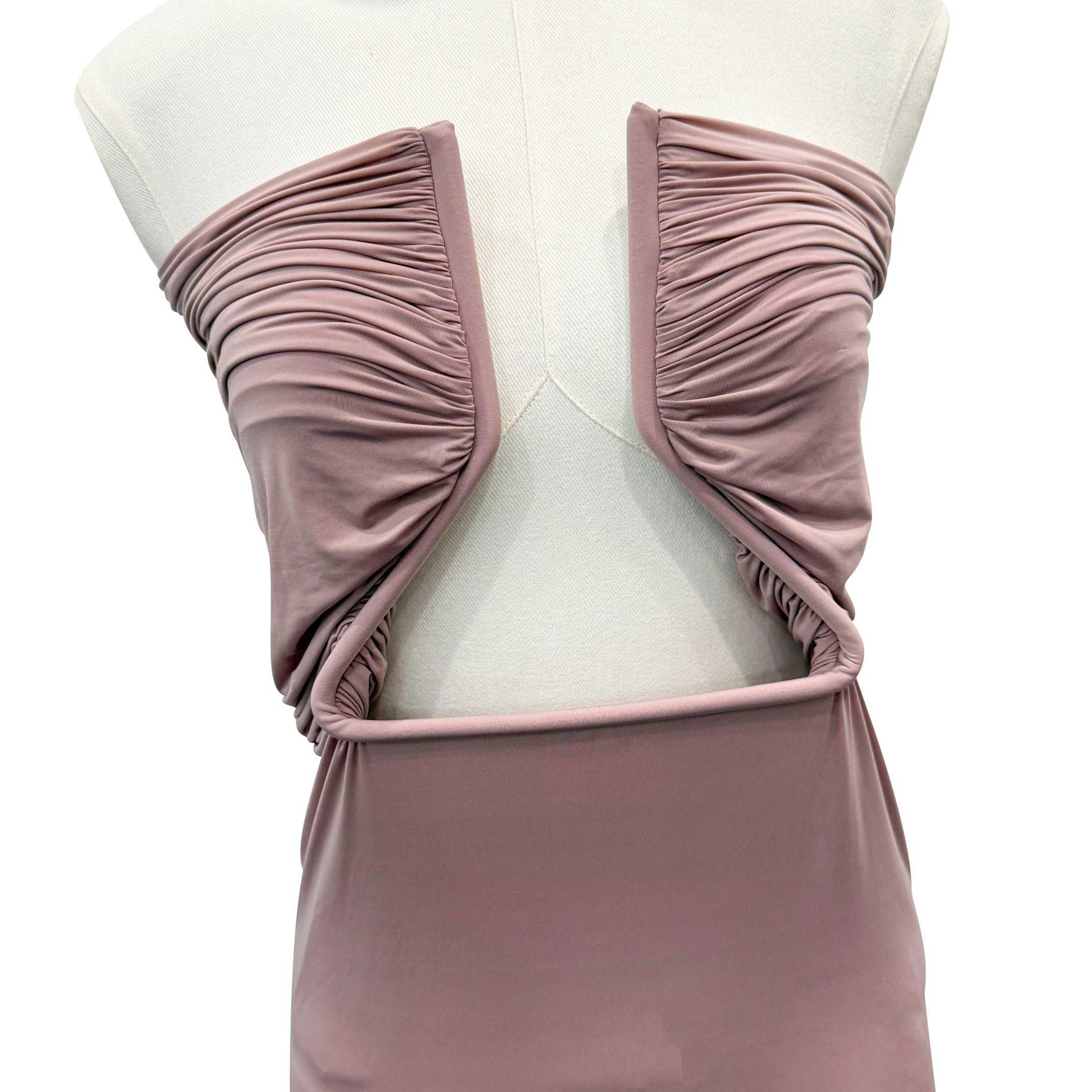 Rick Owens Jersey Prong Minidress - DesignerGu