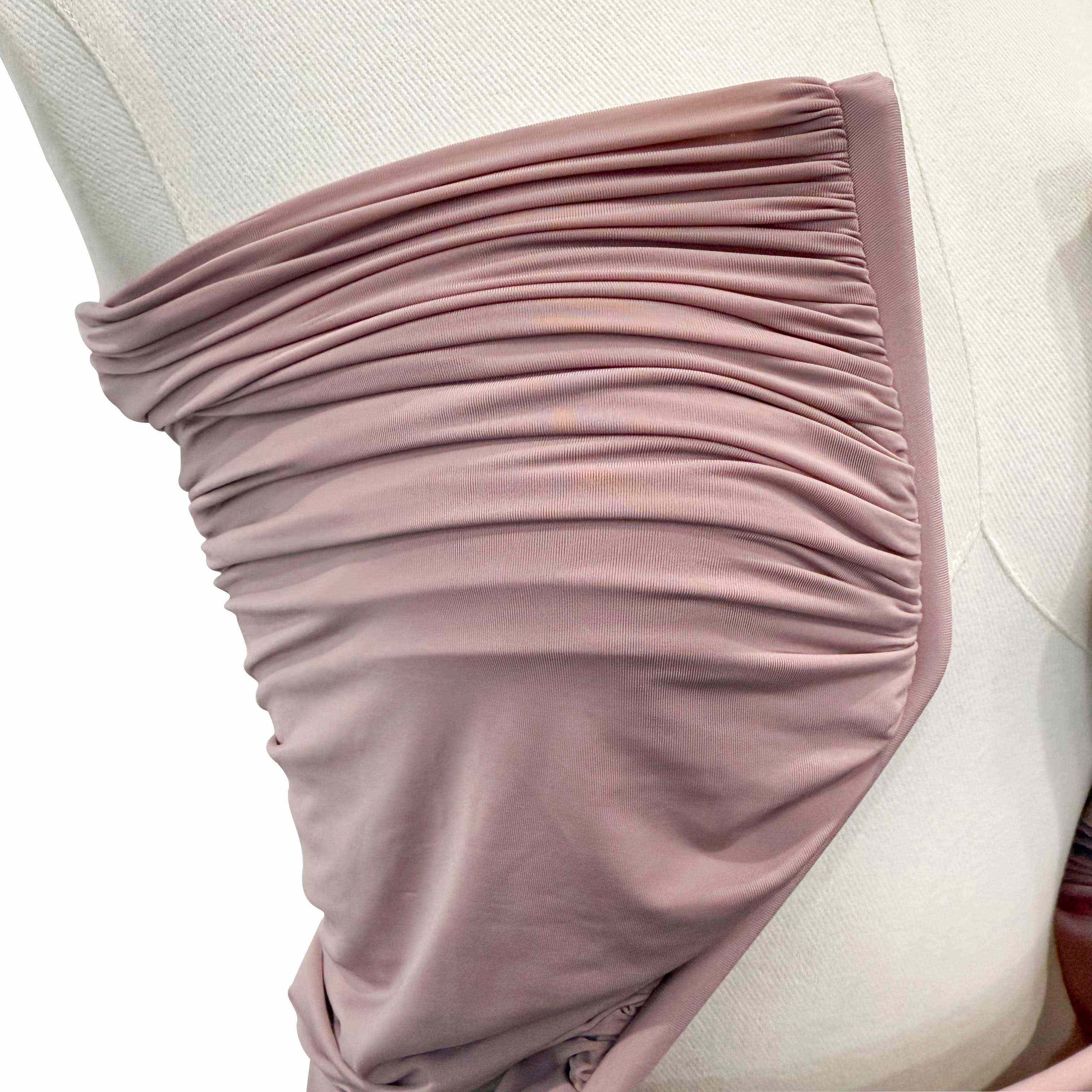 Rick Owens Jersey Prong Minidress - DesignerGu