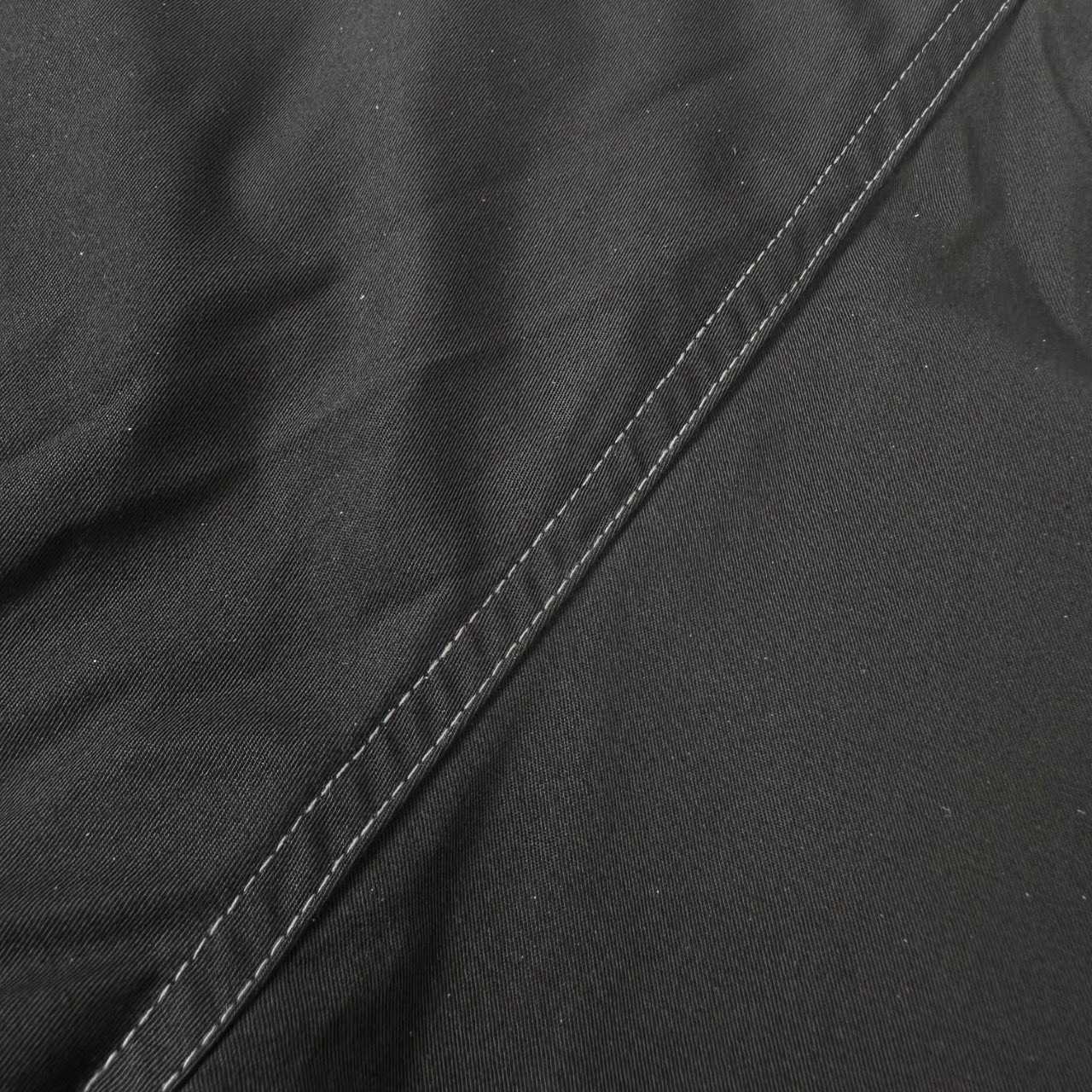 Balenciaga Utility Work Pants In Black Mixed Cotton Twill - DesignerGu