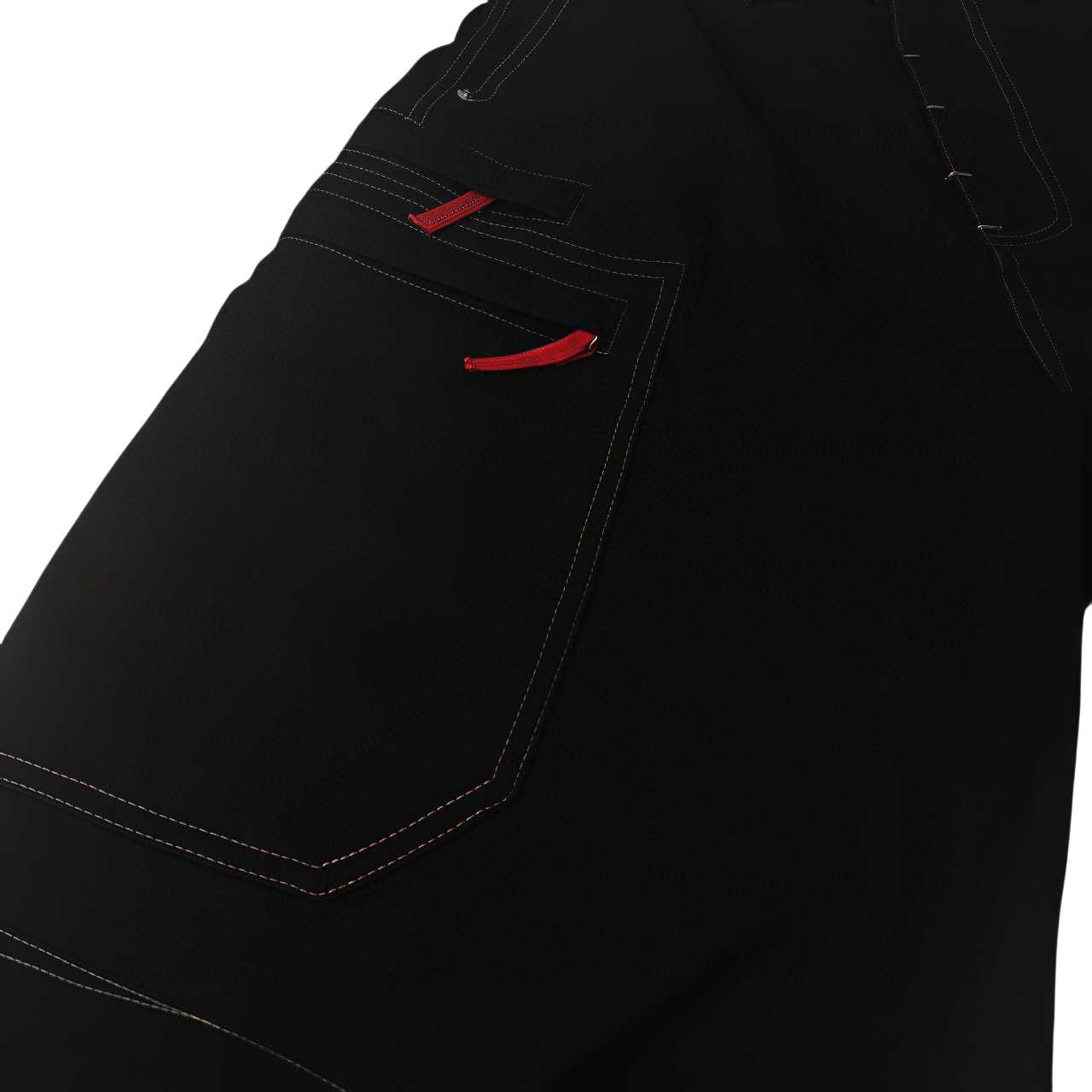 Balenciaga Utility Work Pants In Black Mixed Cotton Twill - DesignerGu