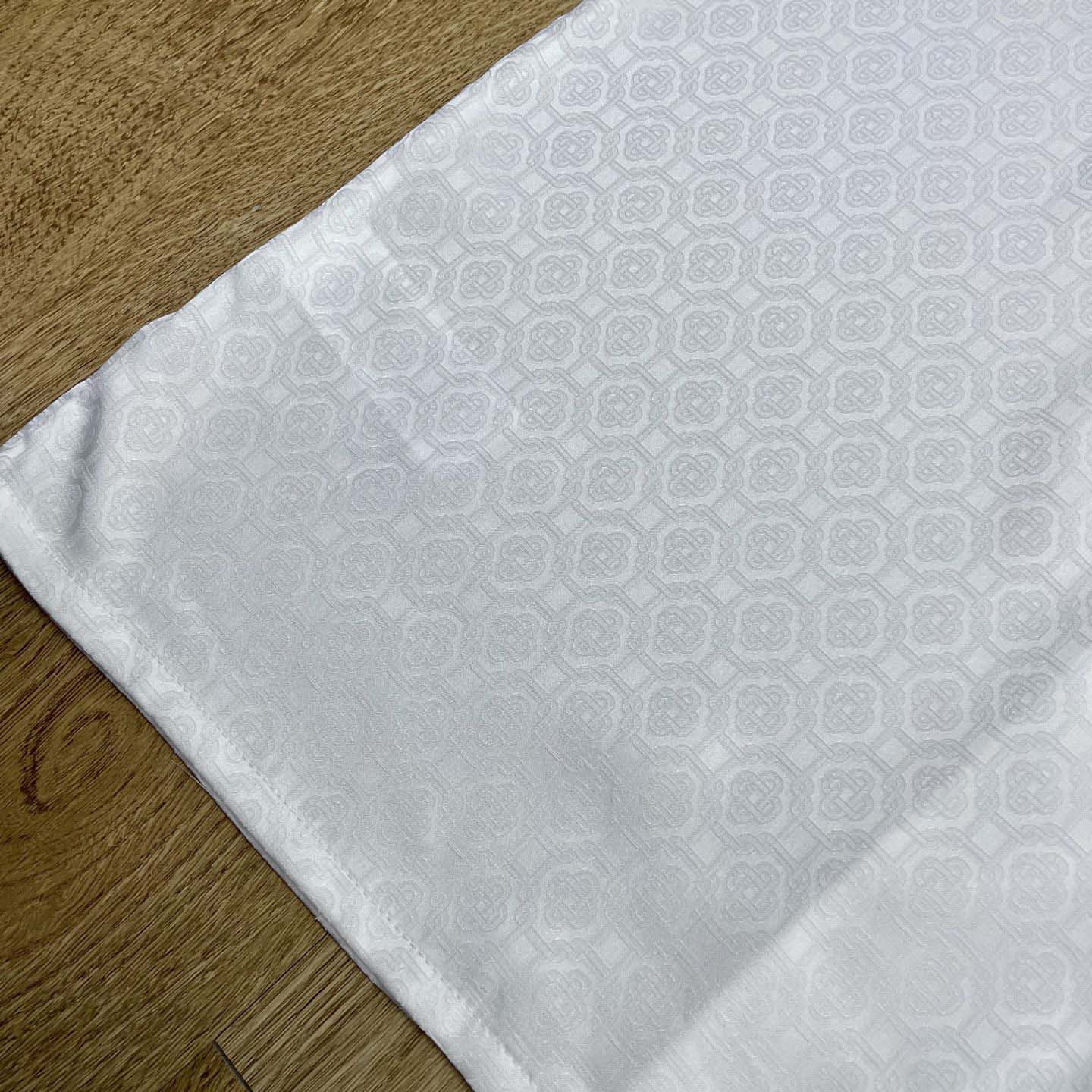 Casablanca Monogram Silk Twill Pajama Shirt In White   C1024 - DesignerGu