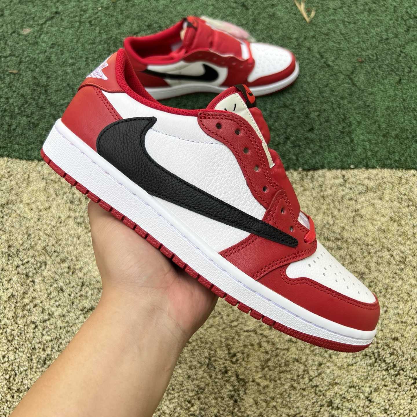 Travis Scott x Air Jordan 1 Low OG    DM7866-101 - DesignerGu