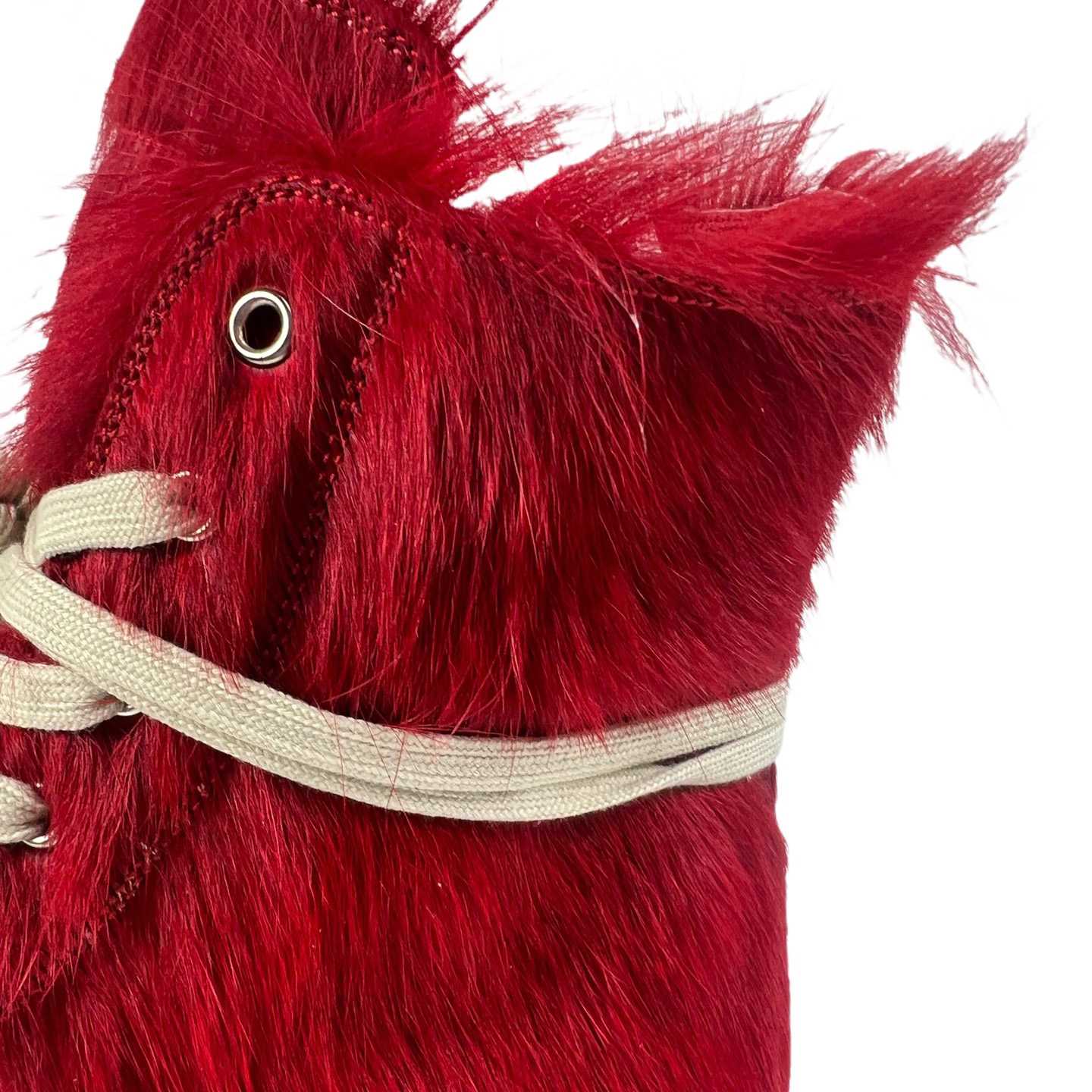 Rick Owens Pony Hair High-top Sneakers - DesignerGu