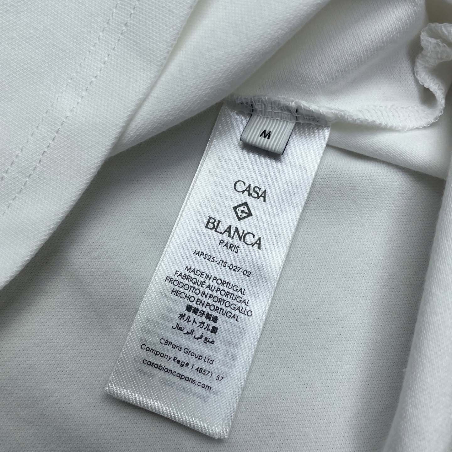 Casablanca Organic-cotton Polo Shirt   c1050 - DesignerGu