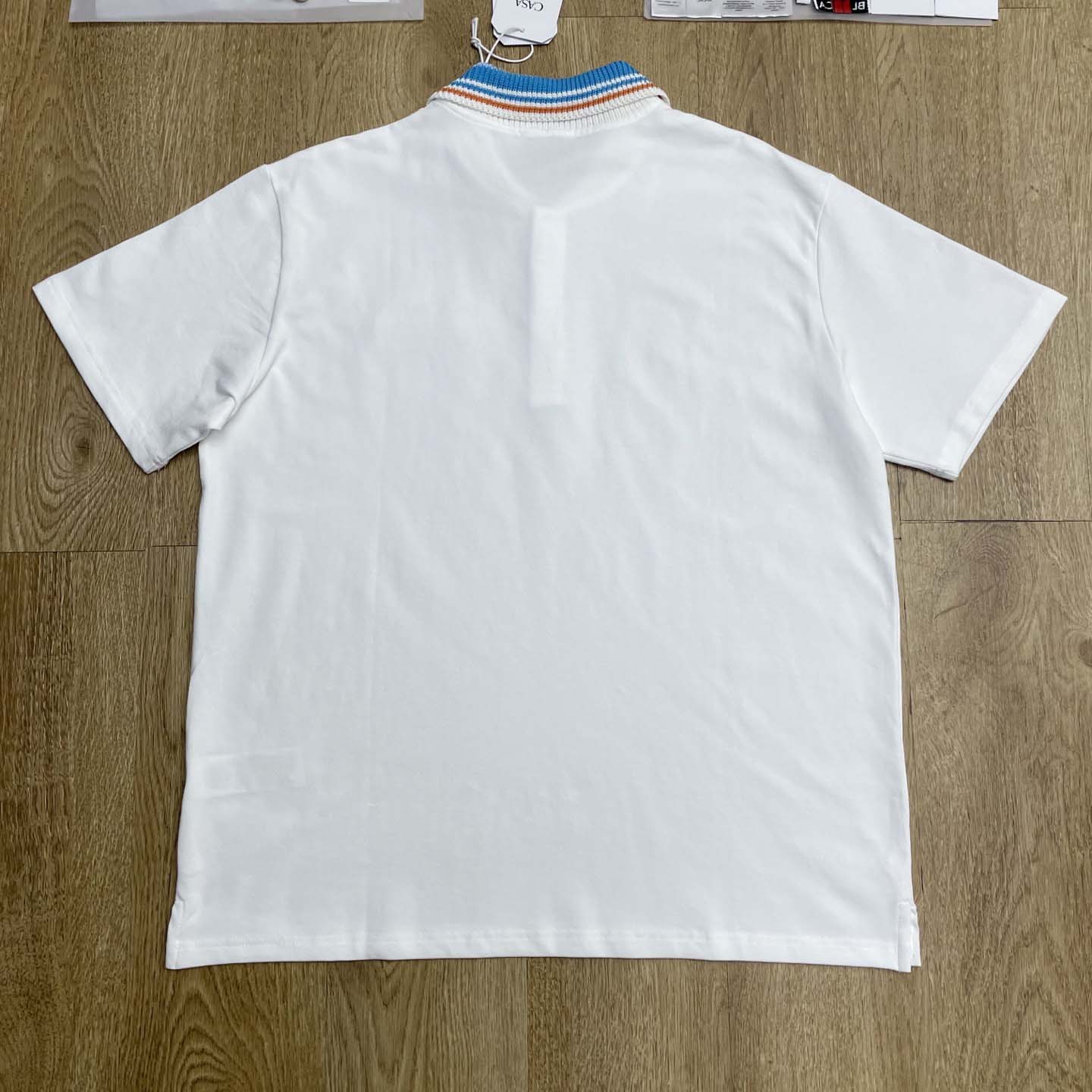 Casablanca Organic-cotton Polo Shirt   c1050 - DesignerGu