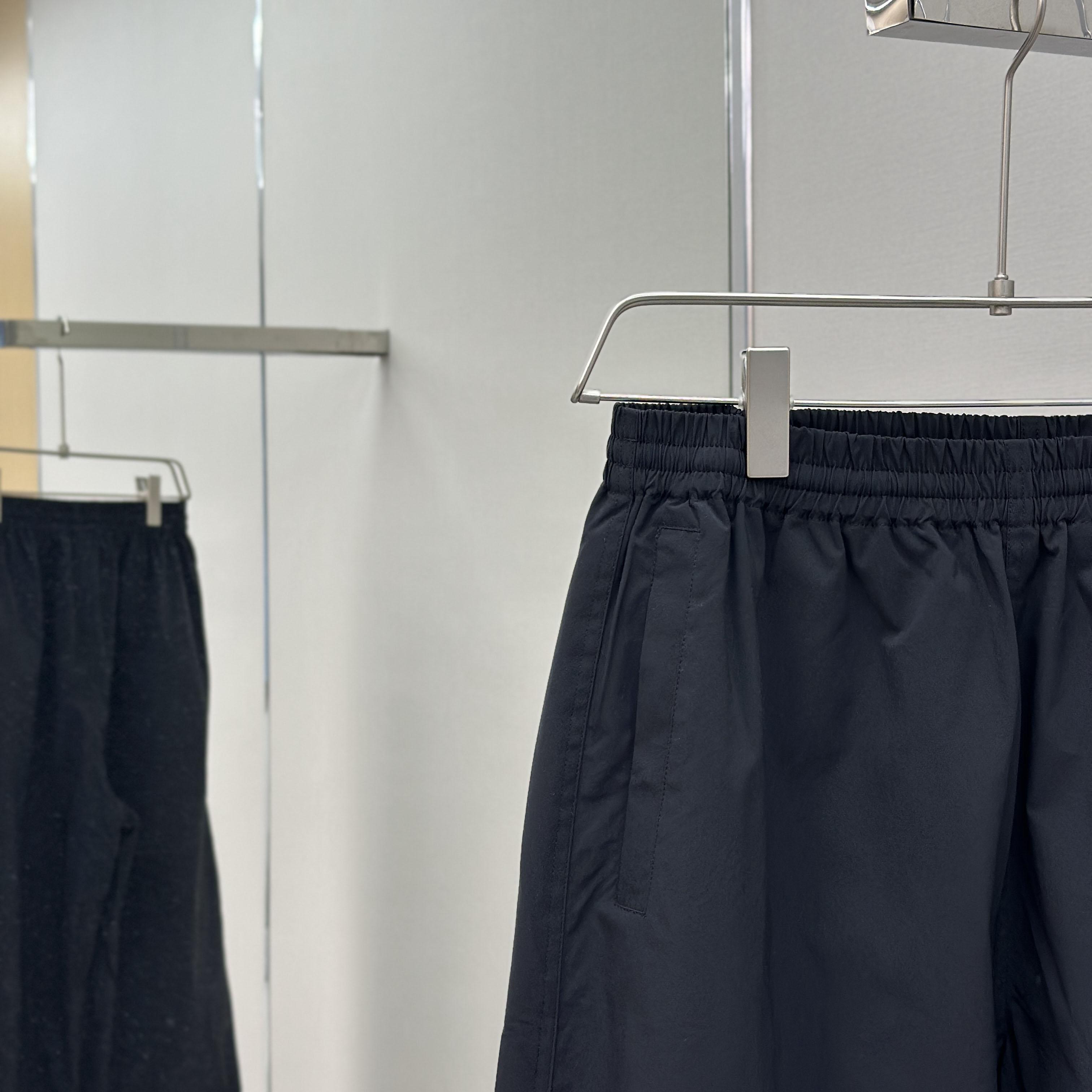 Balenciaga I Automobili Lamborghini Tracksuit Pants In Black Technical Fabric - DesignerGu