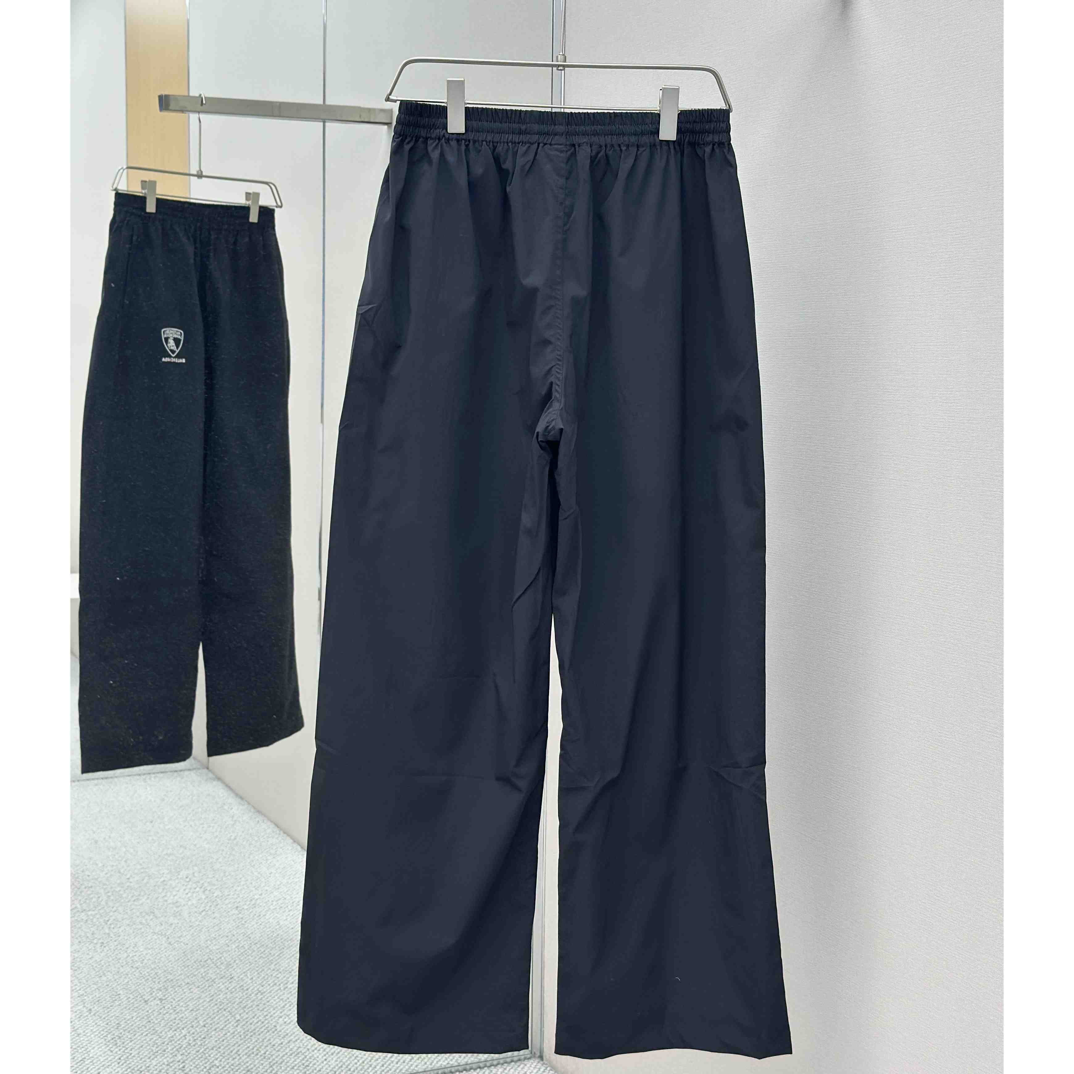 Balenciaga I Automobili Lamborghini Tracksuit Pants In Black Technical Fabric - DesignerGu