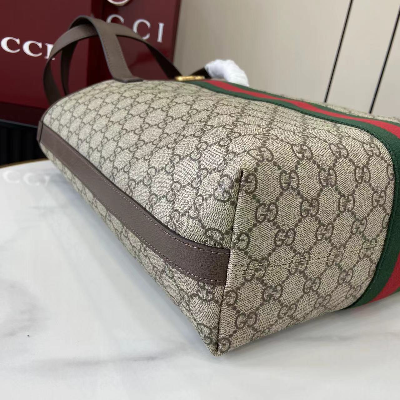 Gucci Ophidia Medium Tote Bag - DesignerGu