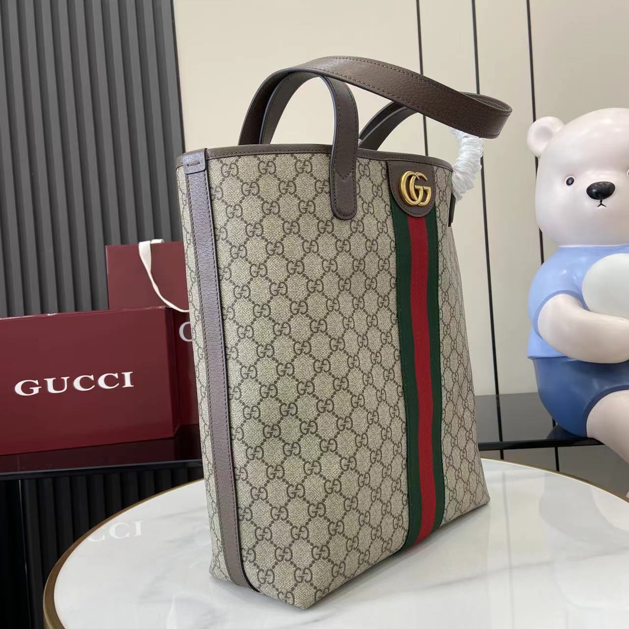Gucci Ophidia Medium Tote Bag - DesignerGu