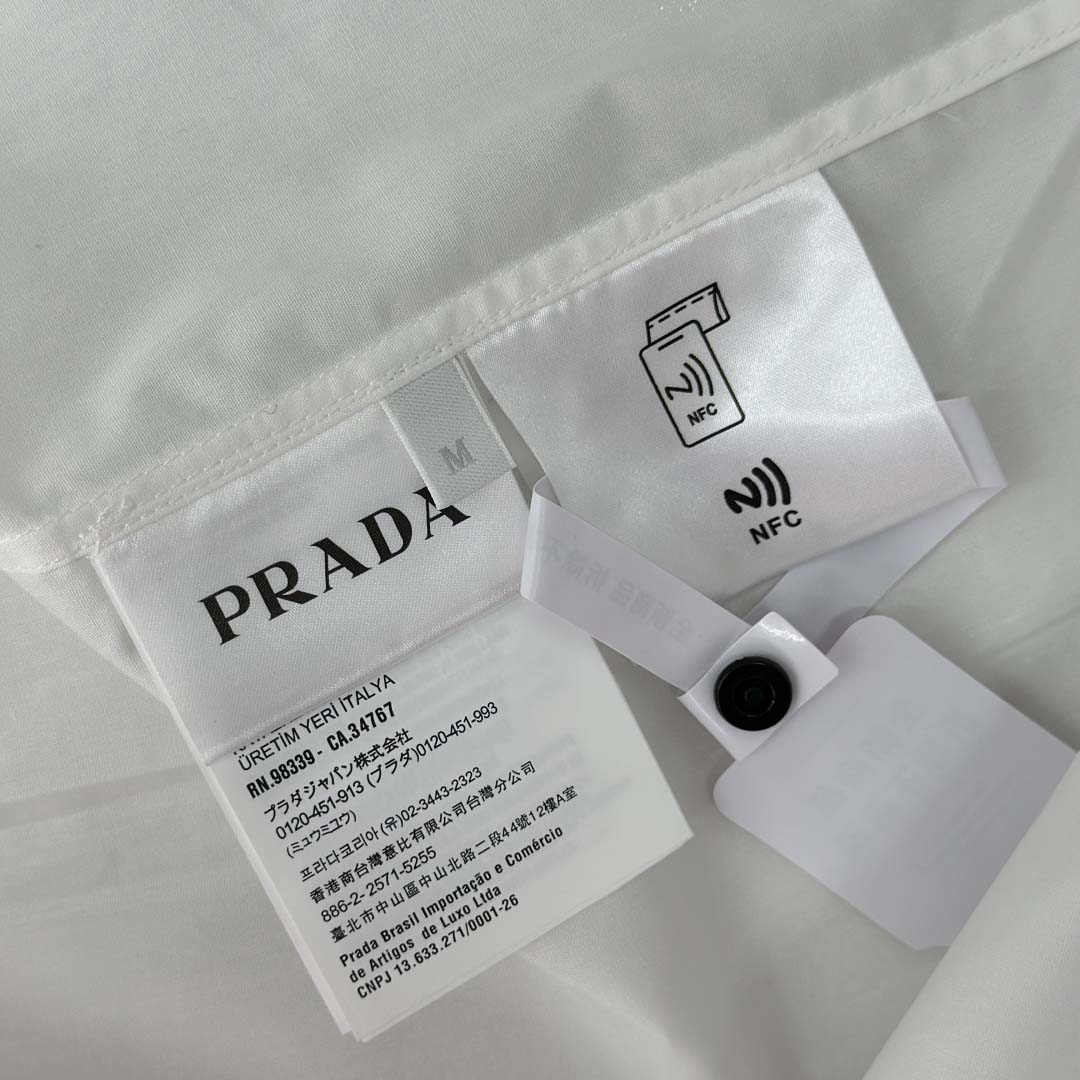 Prada Panelled Bowling-style Shirt - DesignerGu