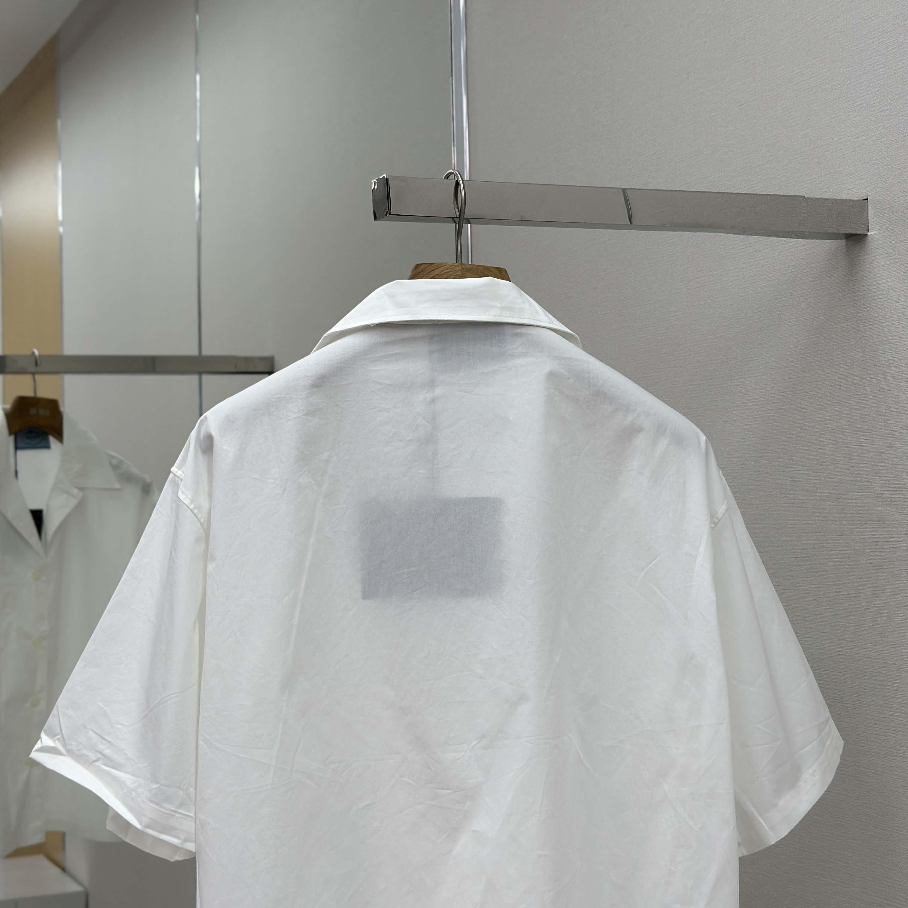 Prada Panelled Bowling-style Shirt - DesignerGu