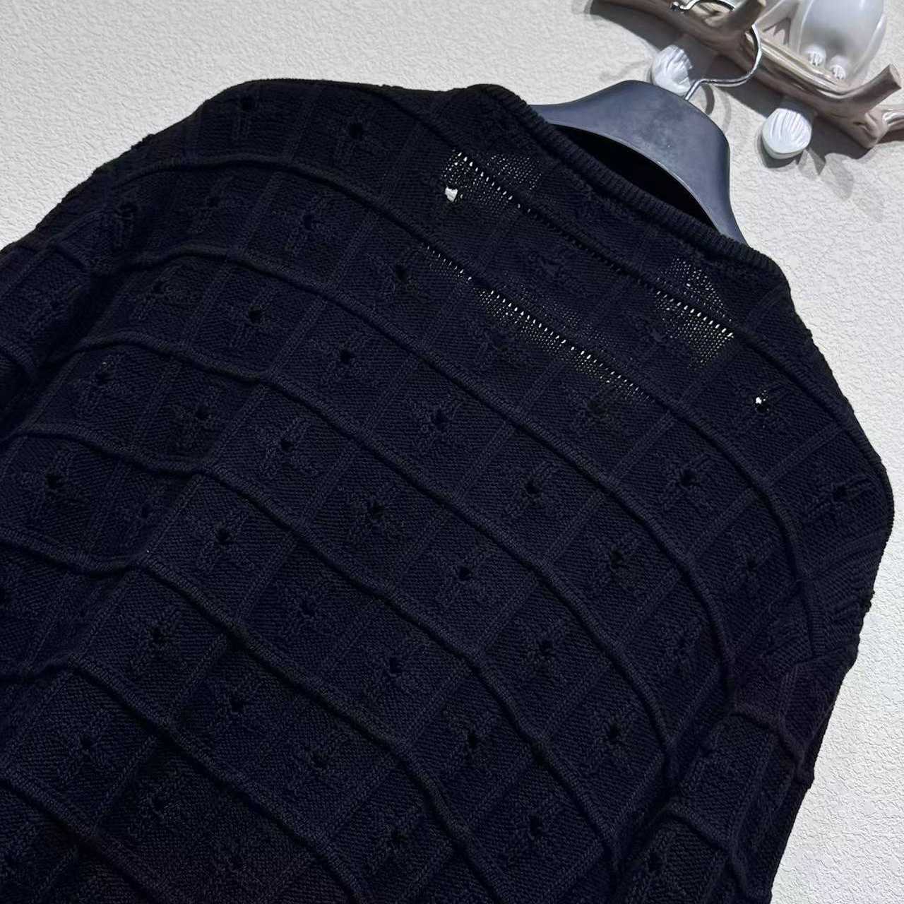 Louis Vuitton Double-Breasted Knit Jacket   1AHVNK - DesignerGu