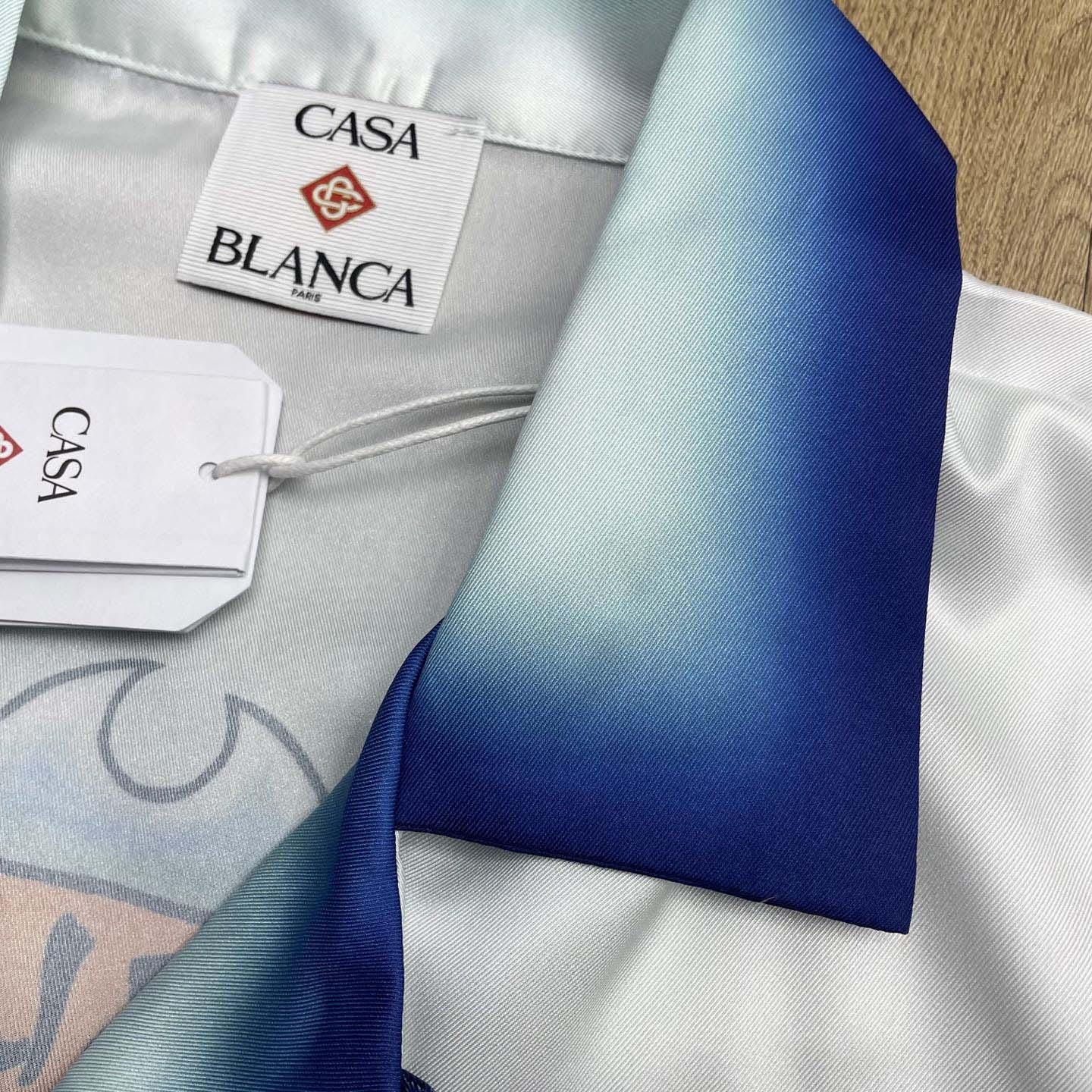 Casablanca Silk Shirt    CA3536 - DesignerGu