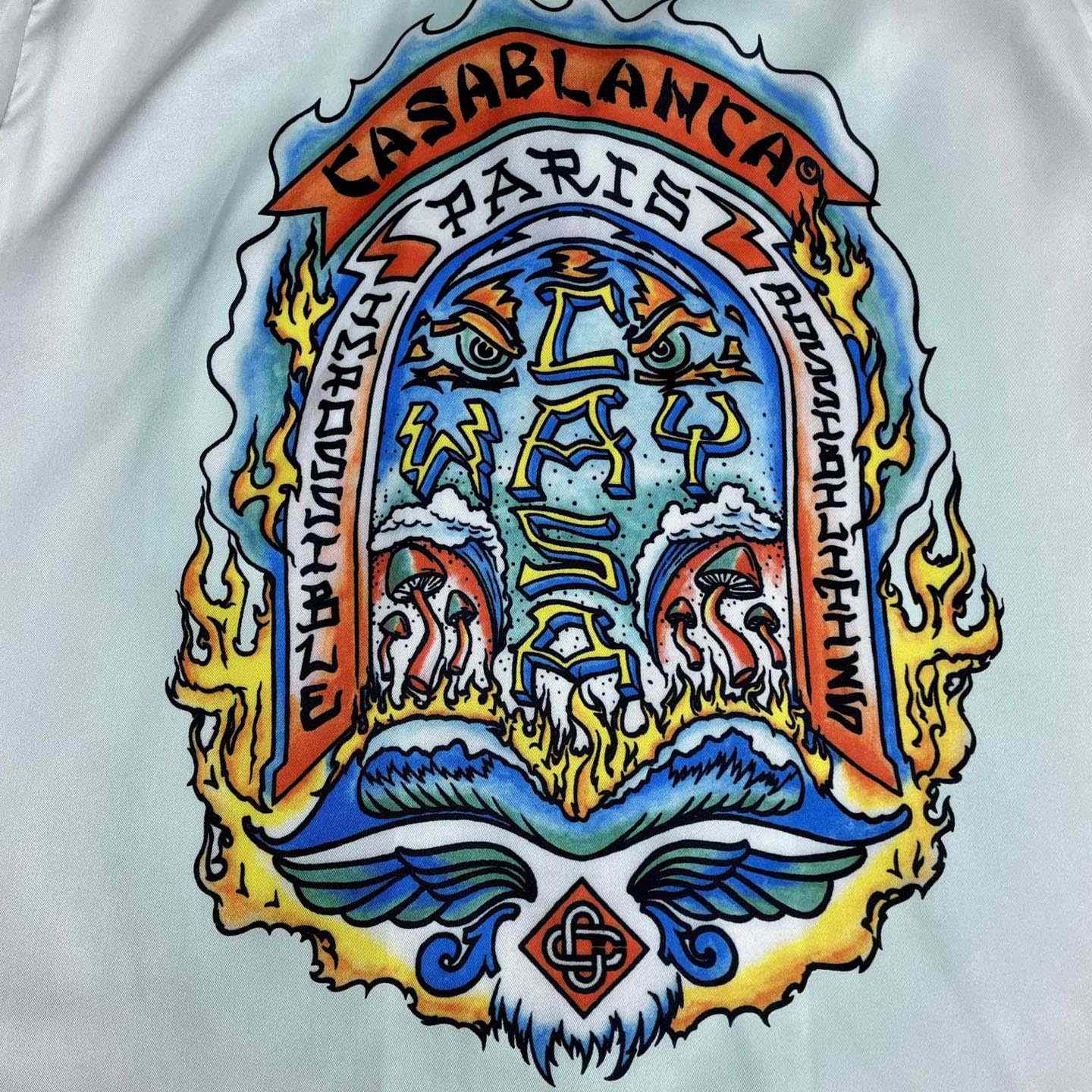 Casablanca Silk Shirt    CA3536 - DesignerGu