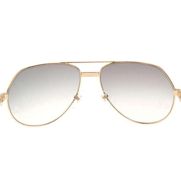 Cartier CT 1324912 Sunglasses In Gold Grey - DesignerGu