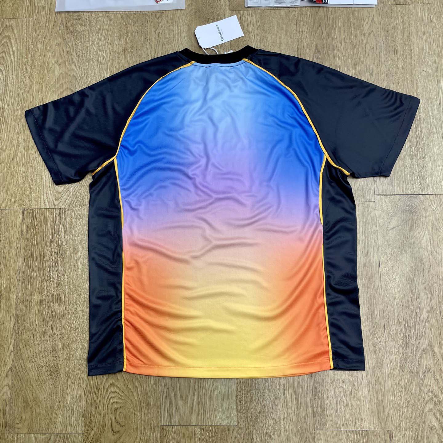 Casablanca gradient football T-shirt    C1052 - DesignerGu