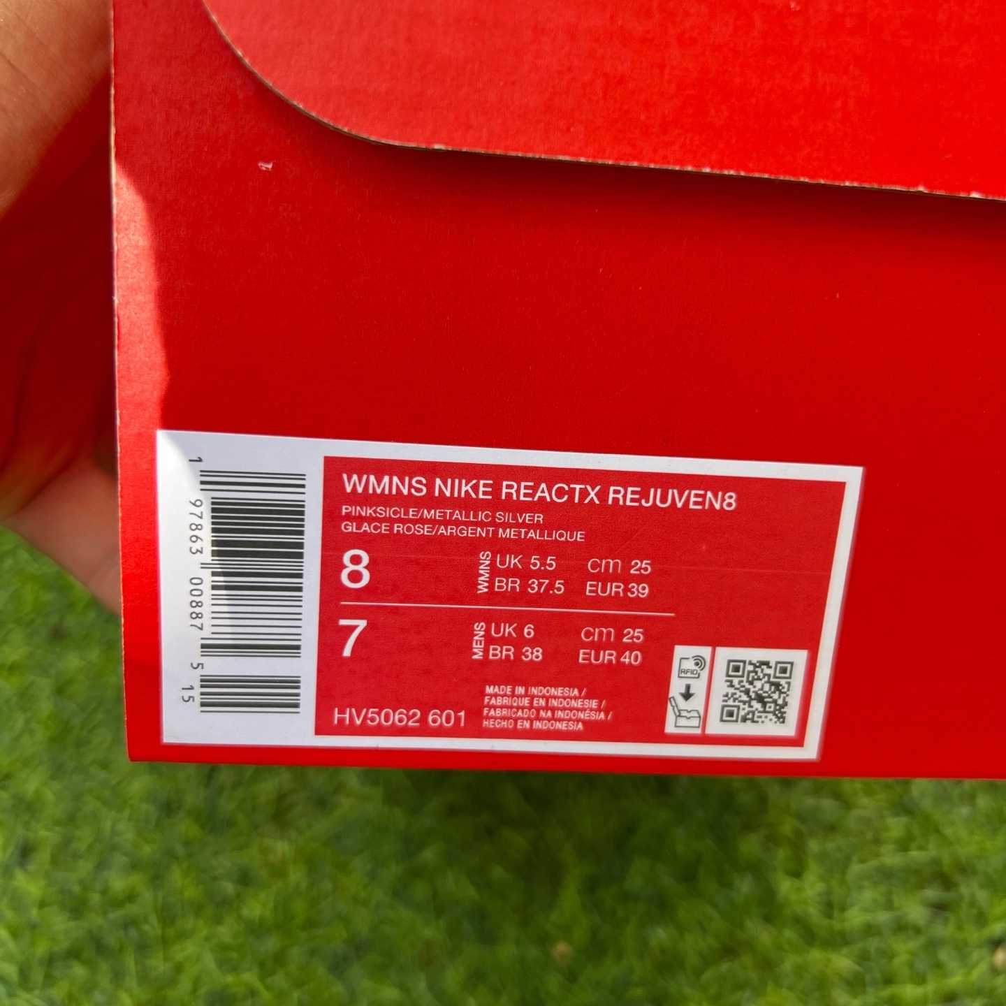 Nike React X Rejuven8 in pink  HV5062-601 - DesignerGu