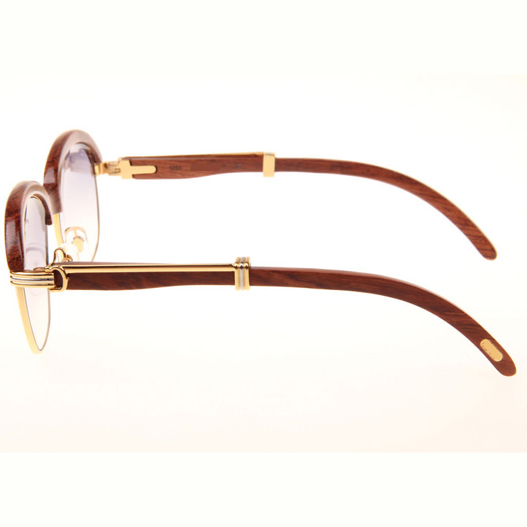 Cartier CT_1116679 Sunglasses In Gold Grey Gradient - DesignerGu