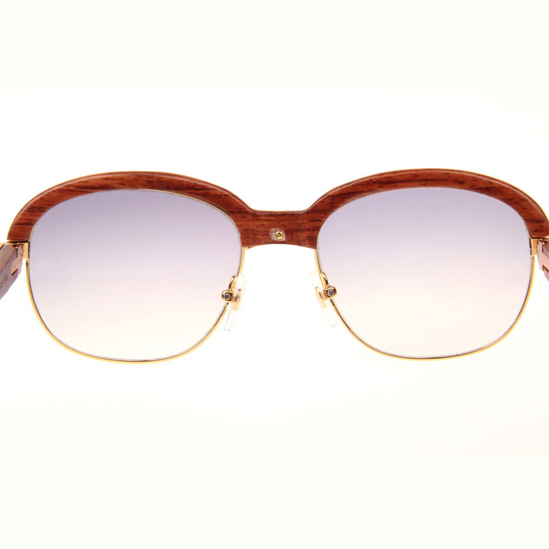 Cartier CT_1116679 Sunglasses In Gold Grey Gradient - DesignerGu