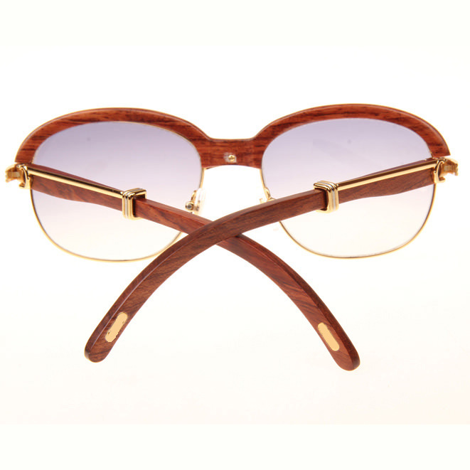 Cartier CT_1116679 Sunglasses In Gold Grey Gradient - DesignerGu