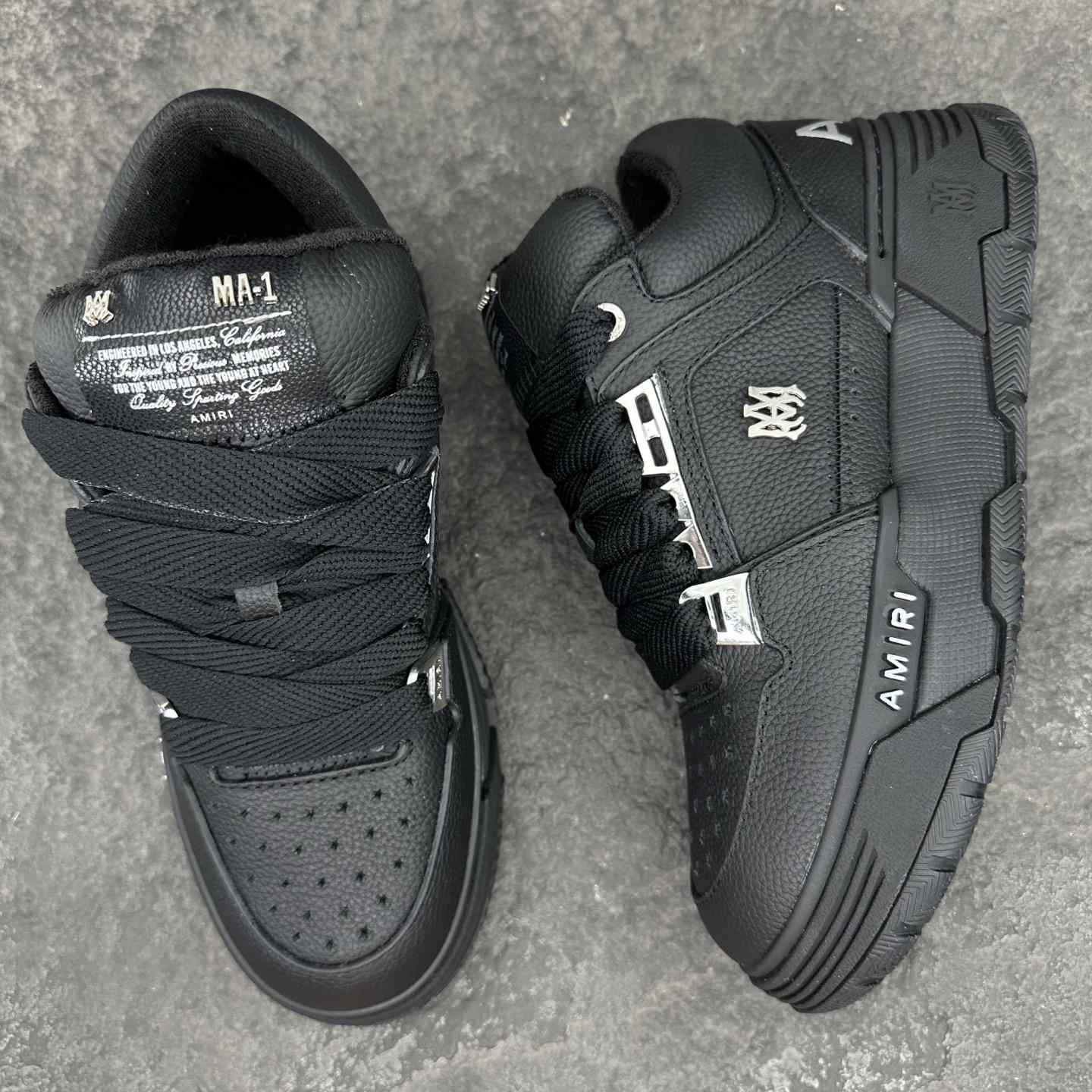 Amiri Crystal Skel-top Low Sneaker - DesignerGu