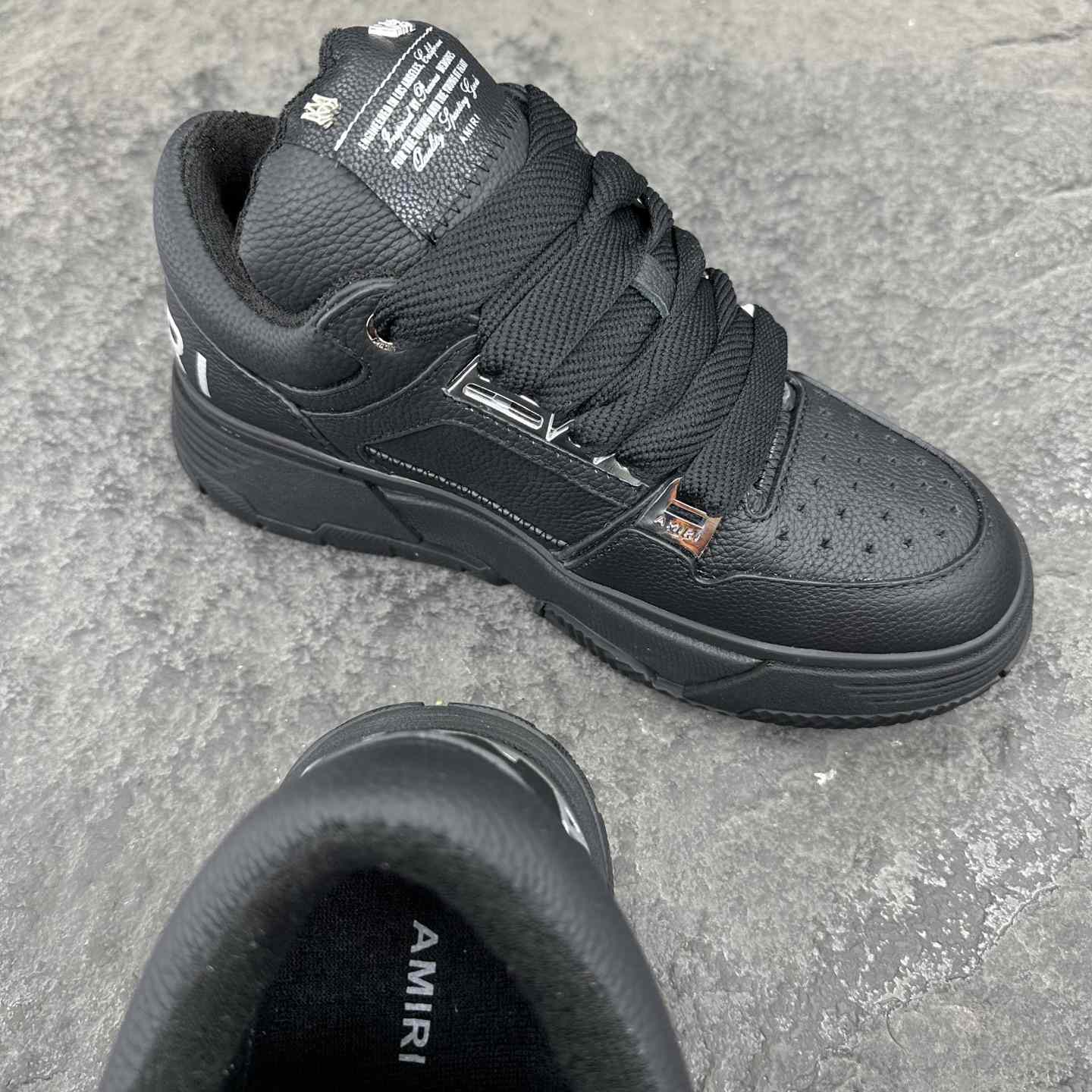 Amiri Crystal Skel-top Low Sneaker - DesignerGu