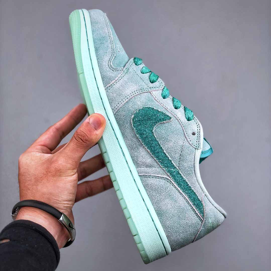 Air Jordan 1 Low OG “Washed Teal” WMNS     HQ8111-300 - DesignerGu