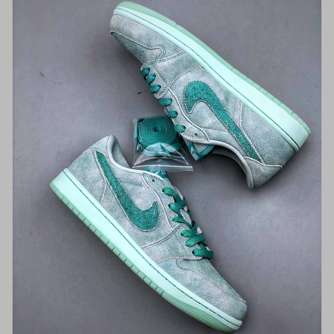 Air Jordan 1 Low OG “Washed Teal” WMNS     HQ8111-300 - DesignerGu