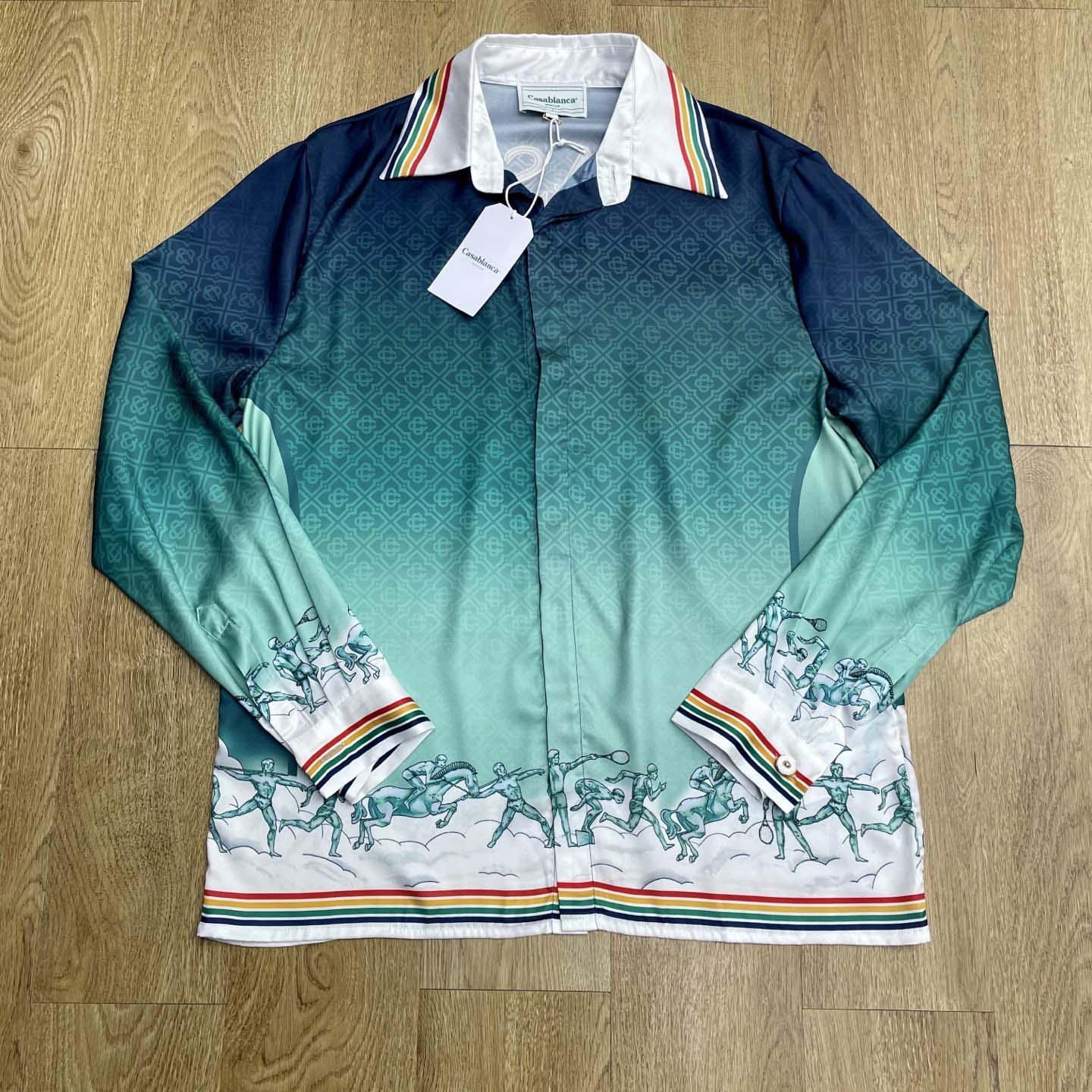 Casablanca La Deesse Du Stade shirt   CA3523 - DesignerGu