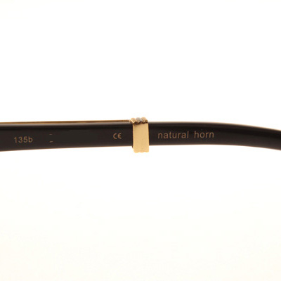 Cartier CT_1116679 Diamond White Mix Black Buffalo Sunglasses In Gold Brown - DesignerGu