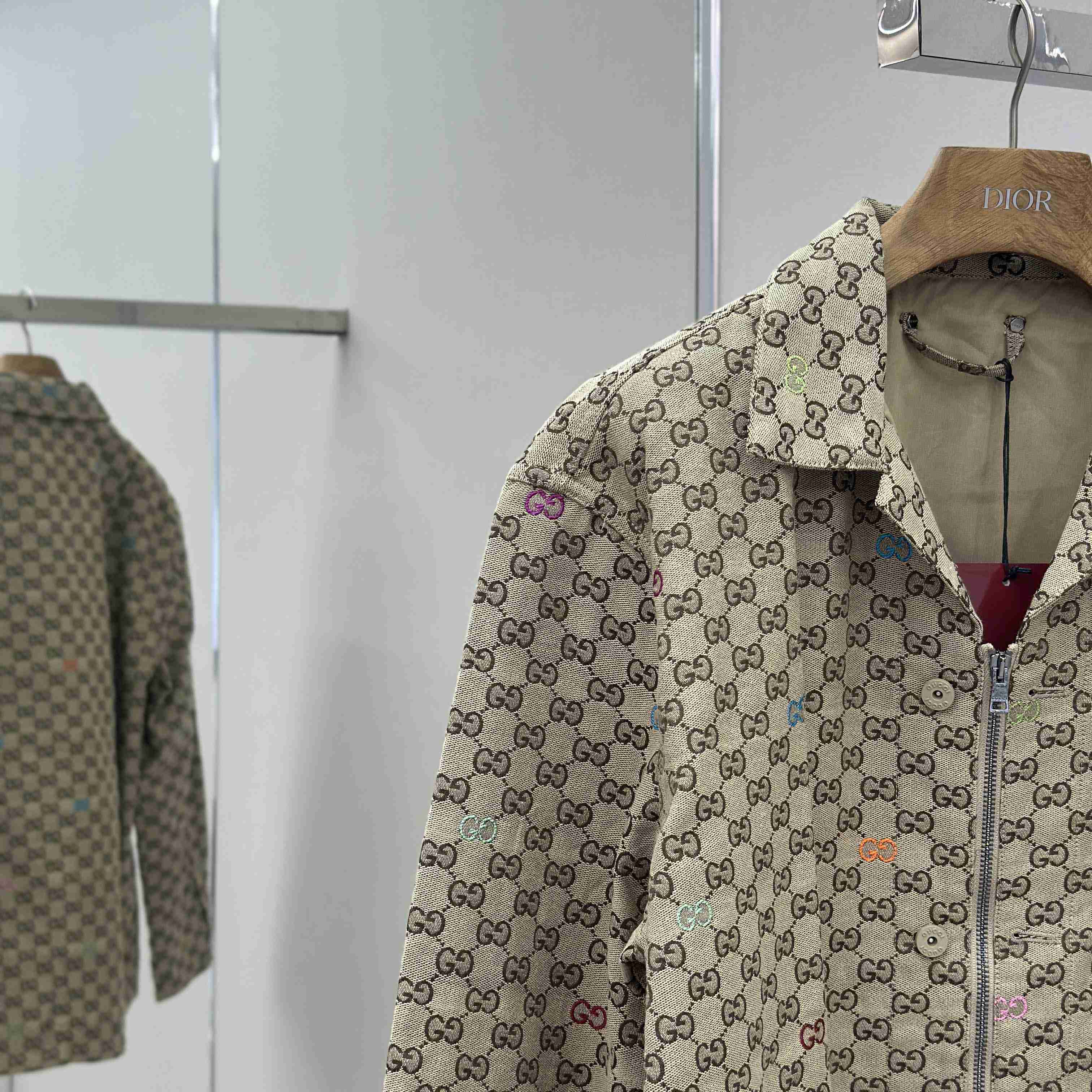 Gucci GG Canvas Jacket - DesignerGu