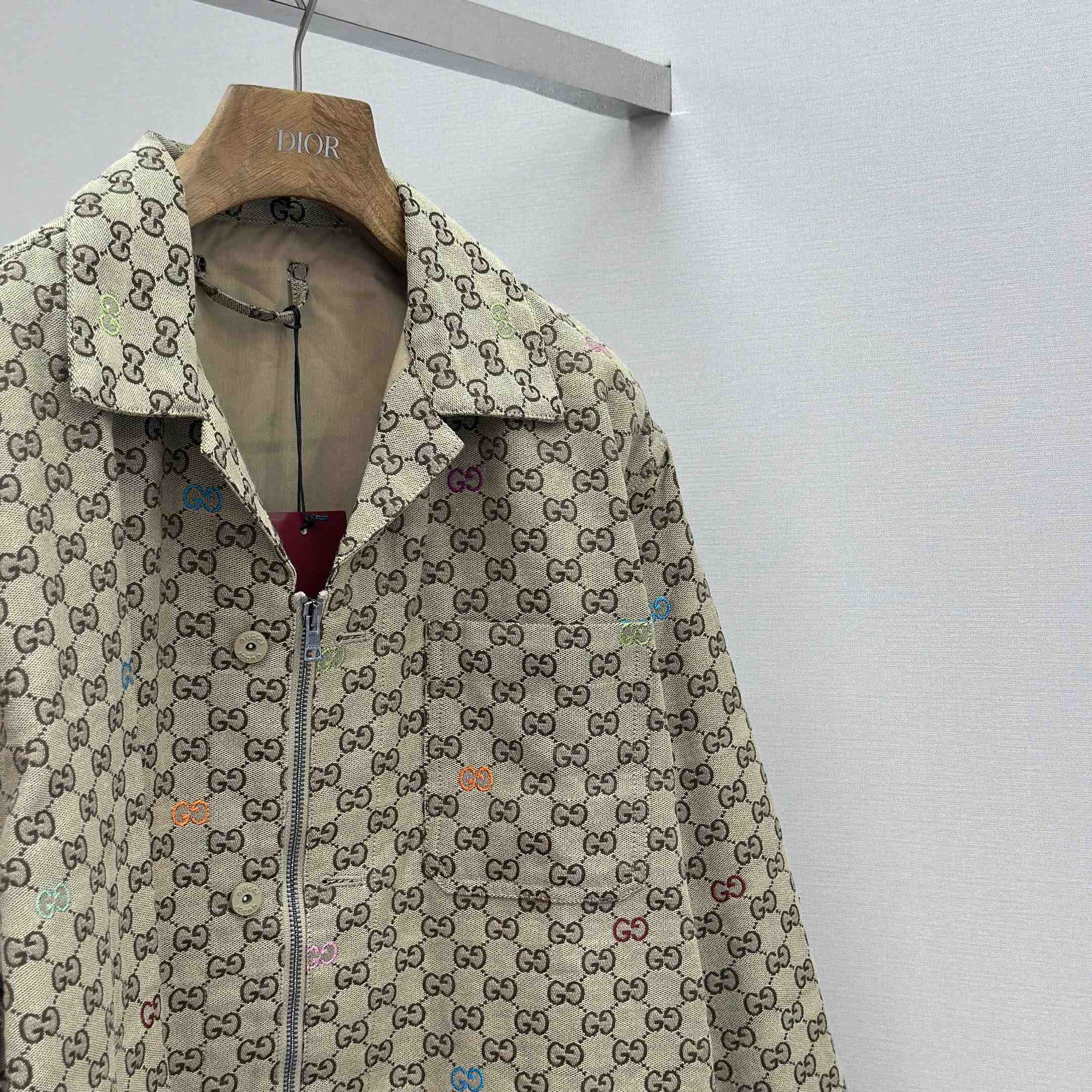 Gucci GG Canvas Jacket - DesignerGu