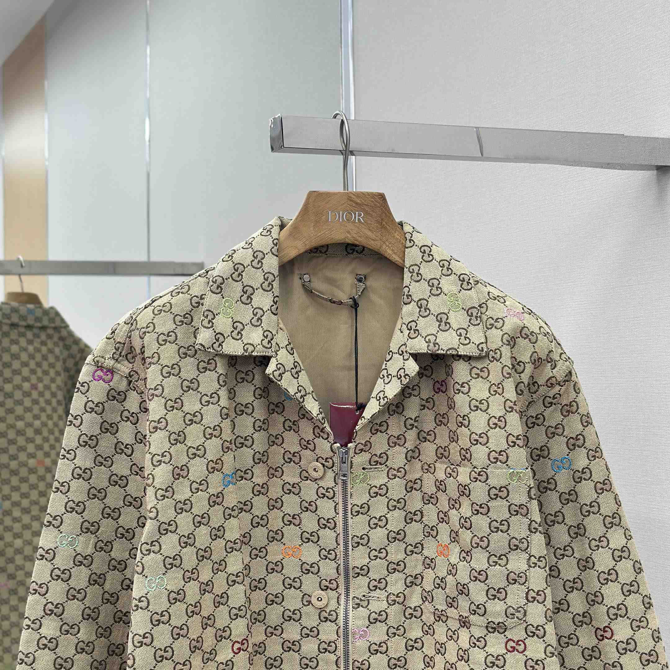 Gucci GG Canvas Jacket - DesignerGu