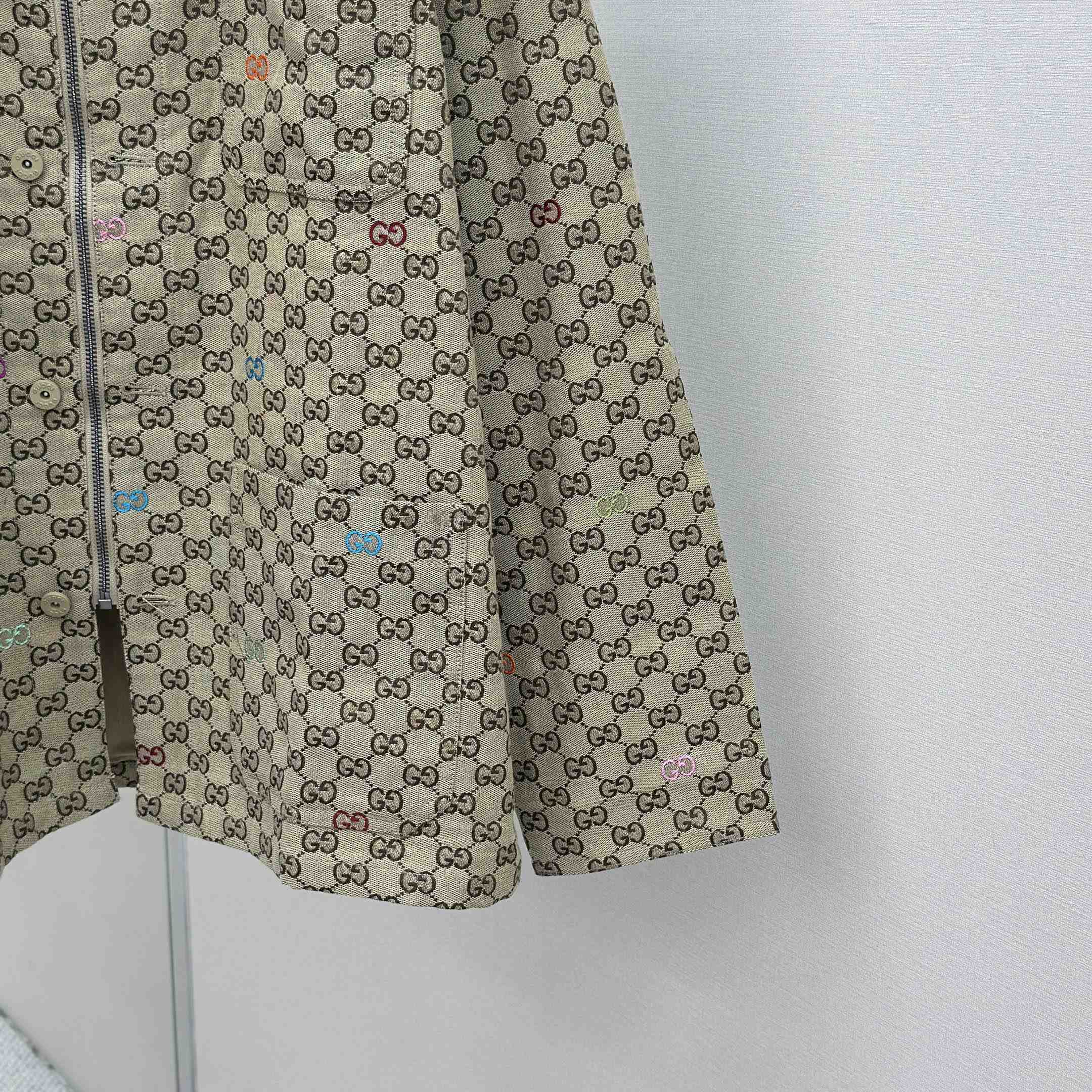 Gucci GG Canvas Jacket - DesignerGu