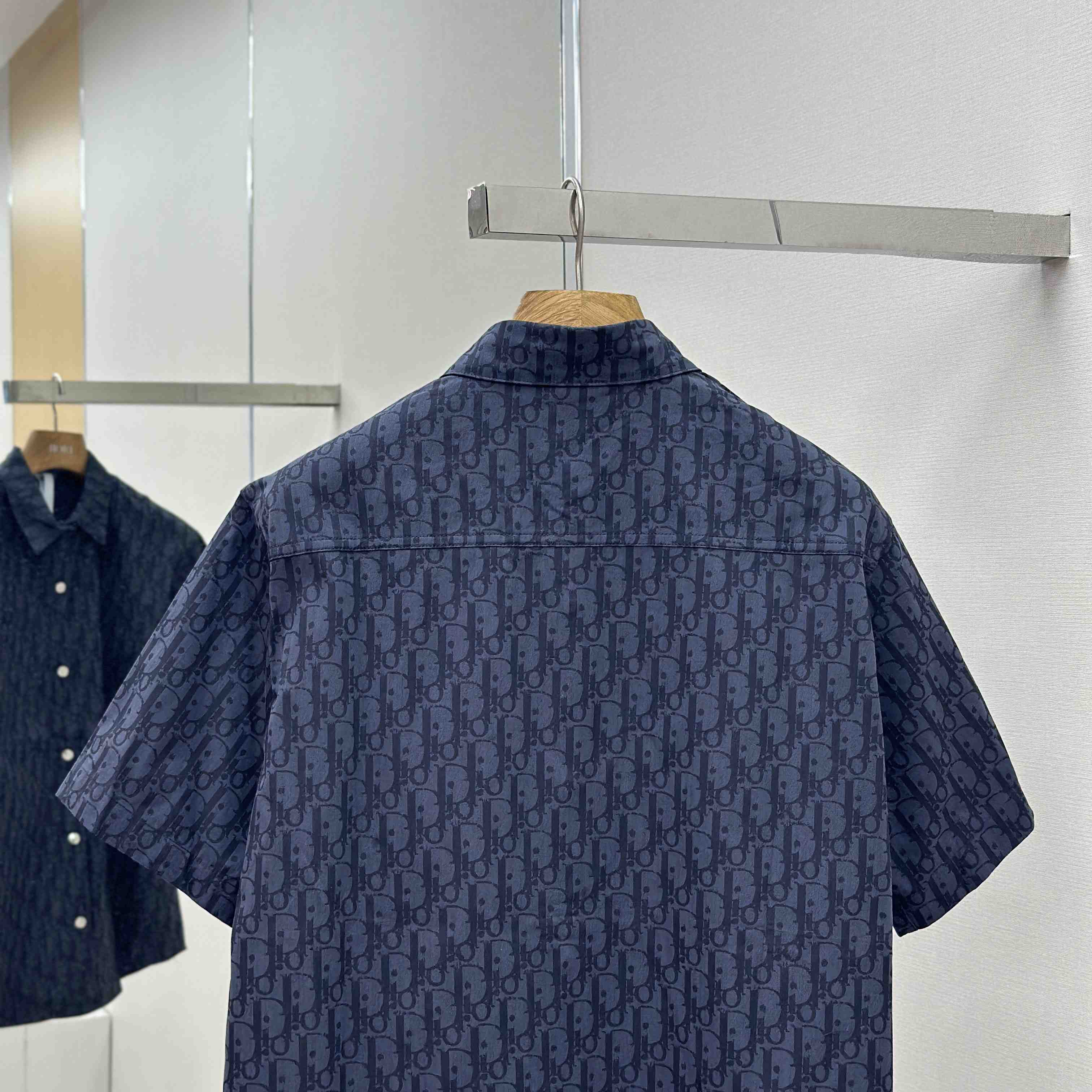 Dior Oblique Short-Sleeved Shirt - DesignerGu