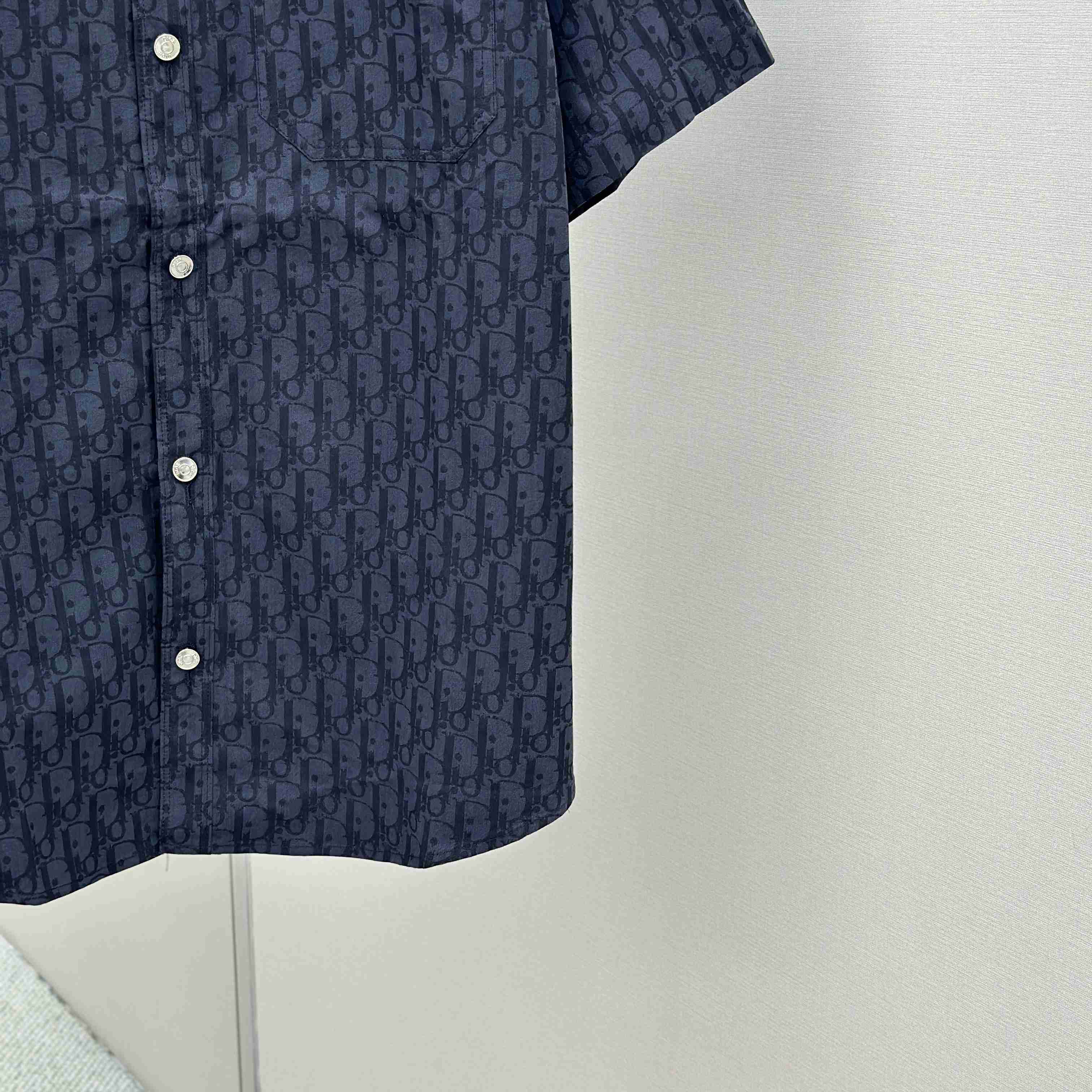 Dior Oblique Short-Sleeved Shirt - DesignerGu